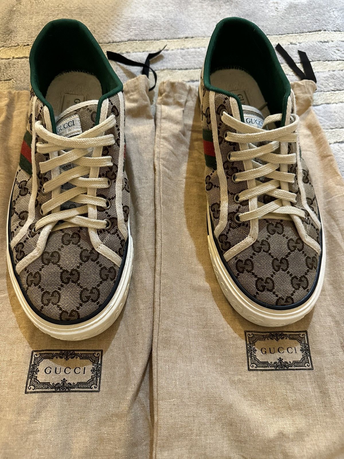 Gucci GG GUCCI TENNIS 1977 SNEAKER Size US 10 / EU 43 - 1 Thumbnail