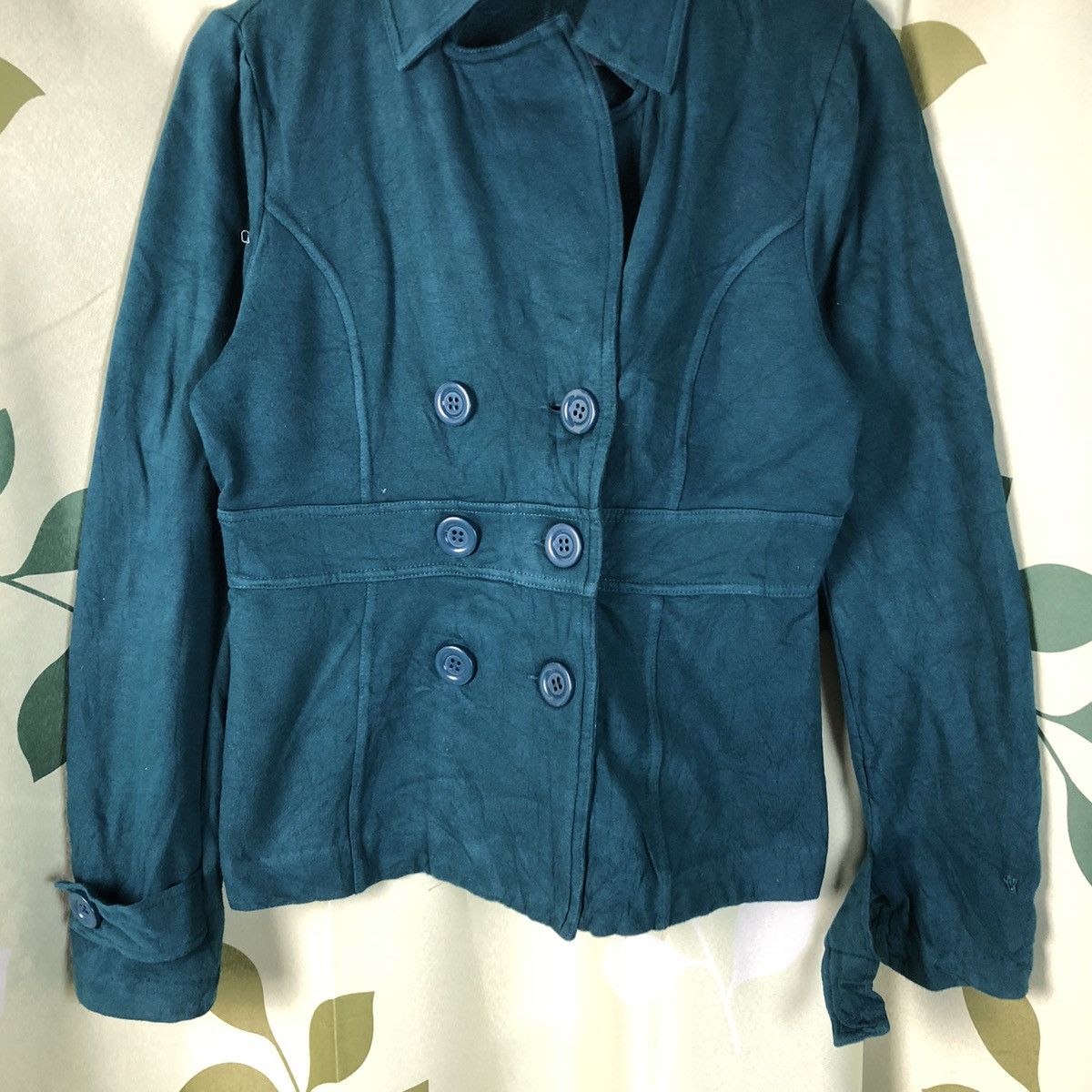 Japanese Brand Forever2 Green jacket vintage Blazer #7427 Size S / US 4 / IT 40 - 3 Thumbnail