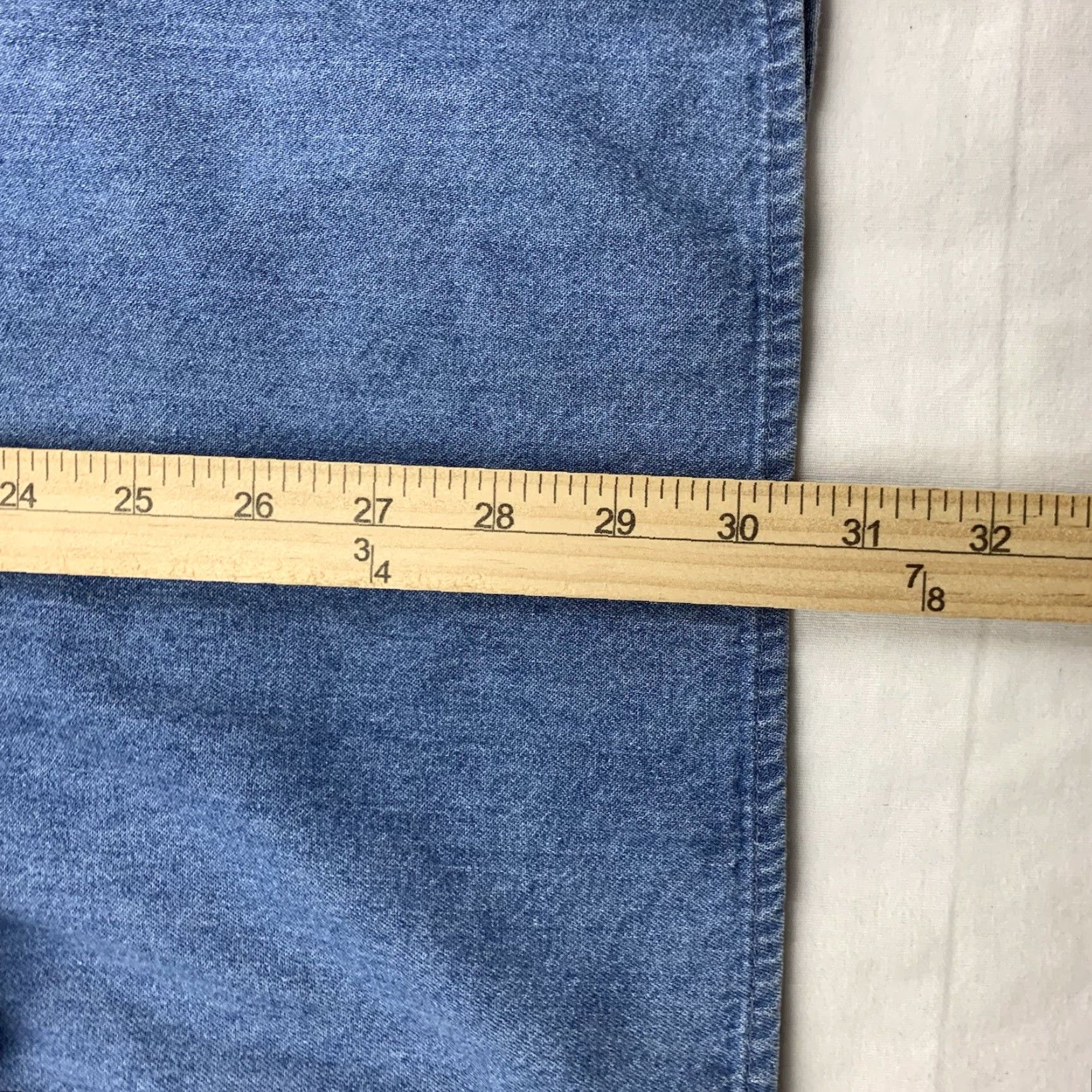 Vintage VINTAGE St. Johns Bay Denim Button Up Shirt Womens 18w Blue Embroidered 90s Y2K Shirt Womens 18w Blue Embroidered 90s Y2K Size XXL / US 16-18 / IT 52-54 - 7 Thumbnail