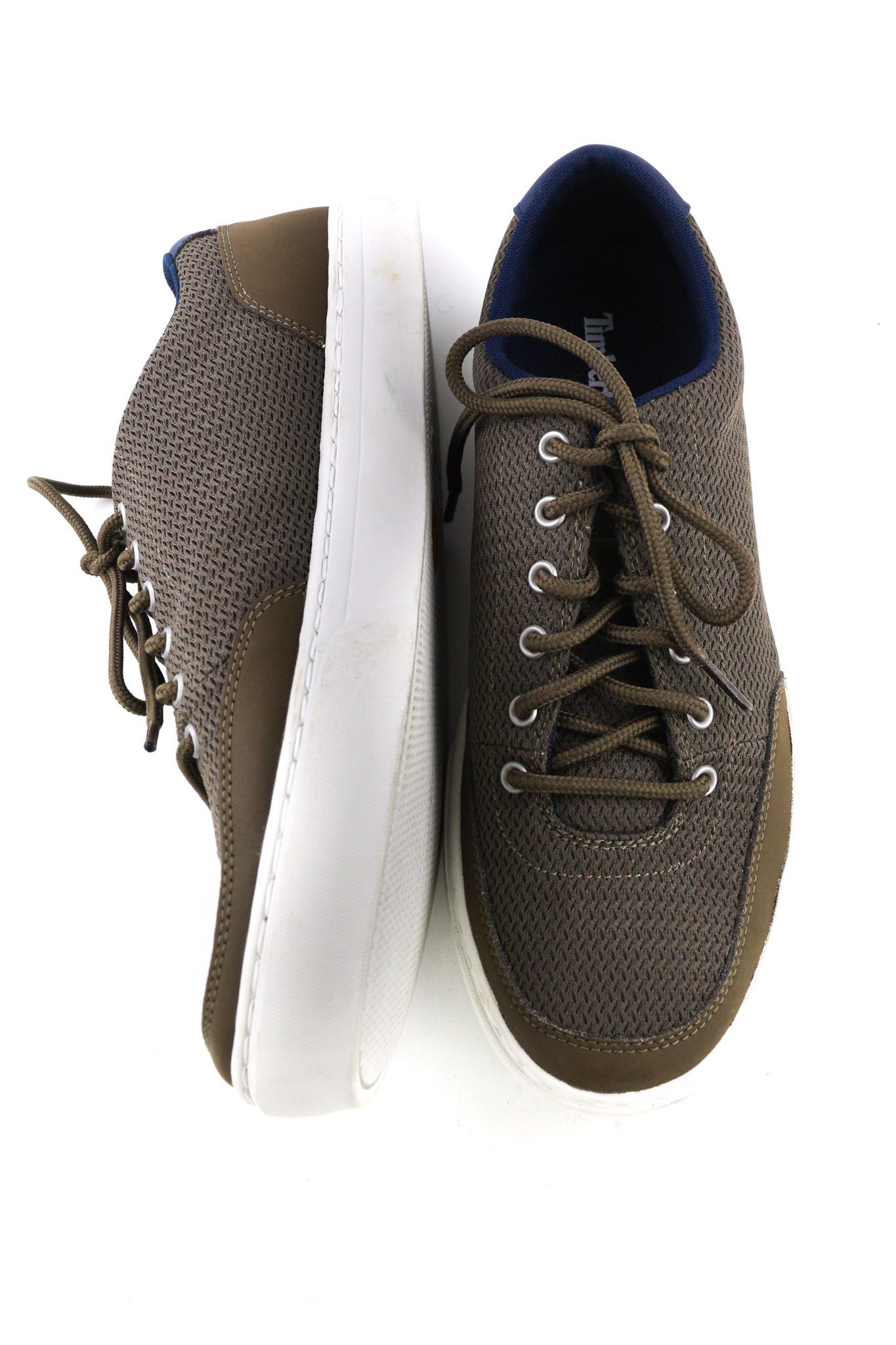 Timberland A2QK3-A5746 EU42/43 Green Leather Textile Shoes 81127 Size US 9.5 / EU 42-43 - 6 Thumbnail