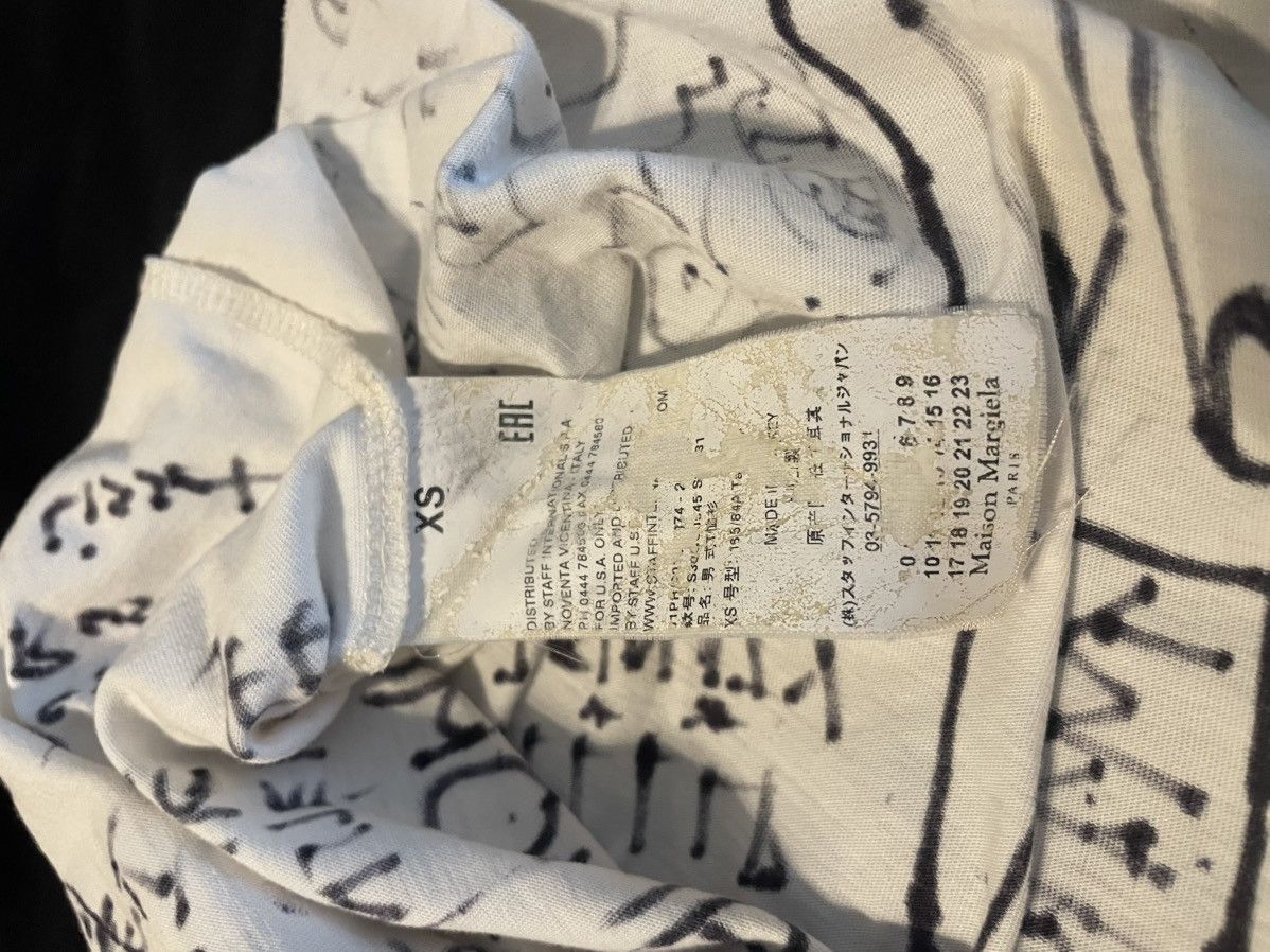 Maison Margiela The Hellp & Margiela LA+Pomona fan signature tee [1/1] Size US S / EU 44-46 / 1 - 5 Thumbnail