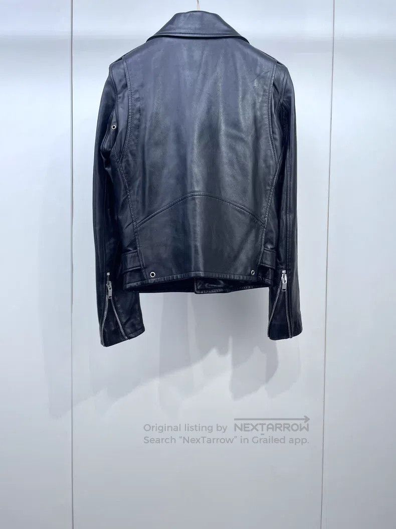 Saint Laurent Paris Saint Laurent Paris Black leather biker jacket Size XS / US 0-2 / IT 36-38 - 2 Thumbnail