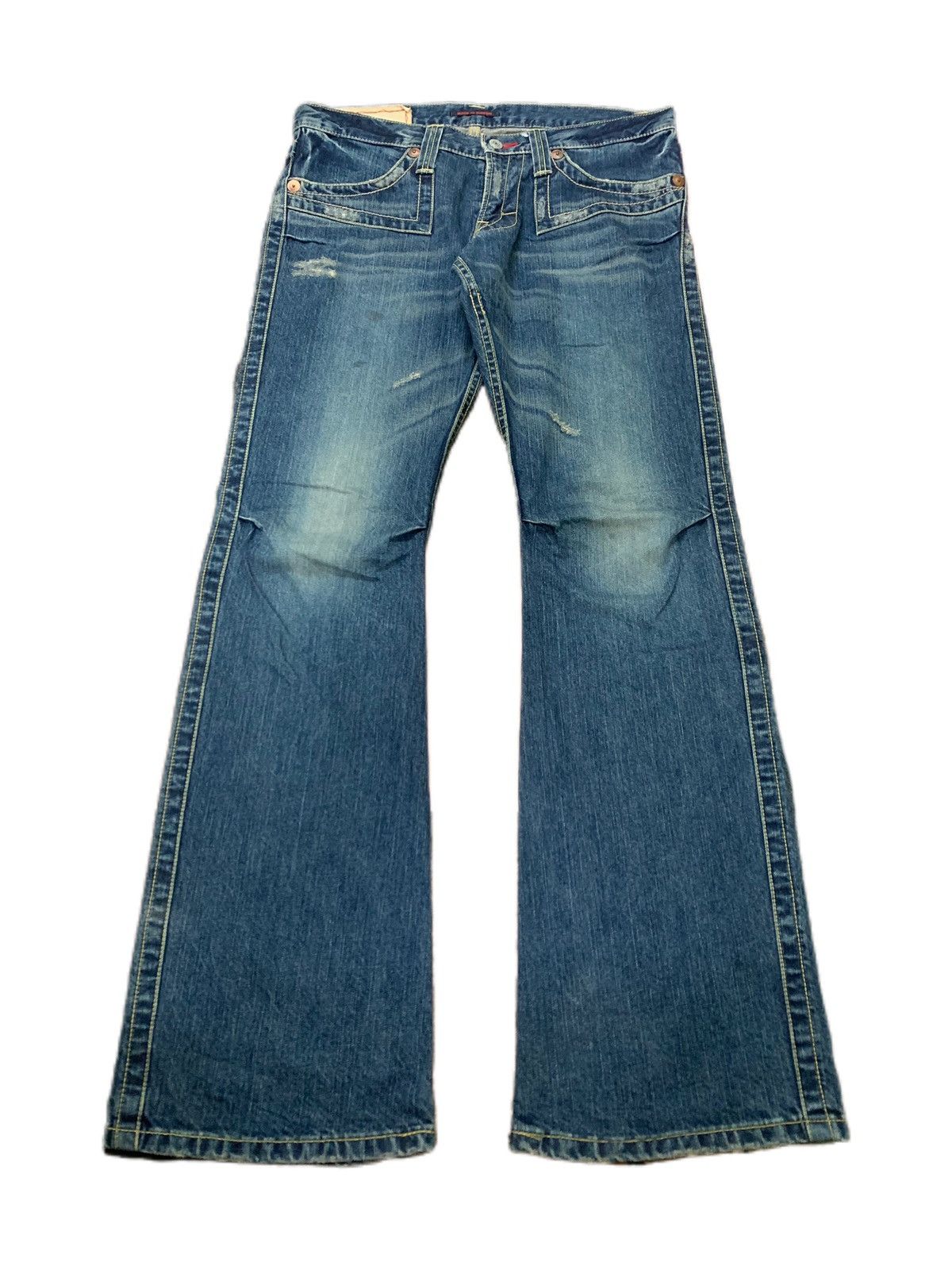 If Six Was Nine FLARE 🇯🇵JAPAN FINEST BLUE WAY DENIM Size US 33 - 1 Thumbnail
