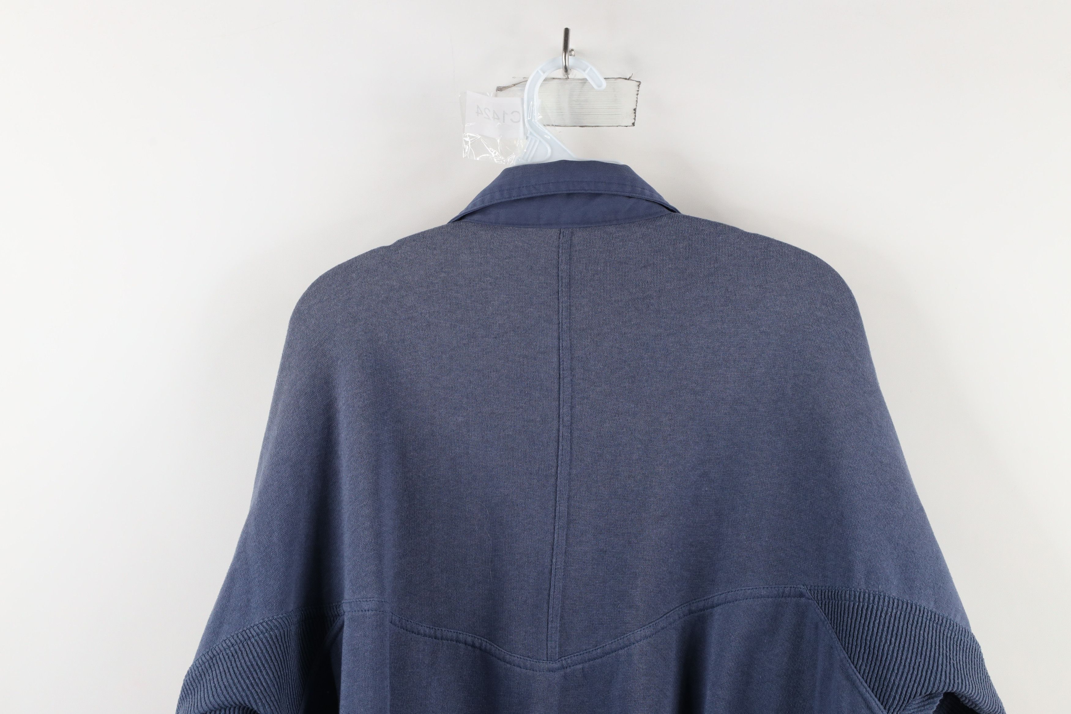 Vintage Vintage 90s Streetwear Block Layered Collared Sweatshirt Size M / US 6-8 / IT 42-44 - 8 Thumbnail