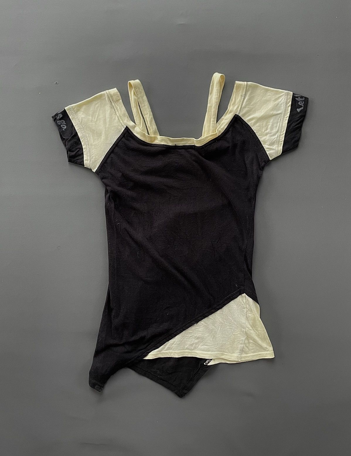 20471120 Y2K DJewel Asymmetric Shirt Poem Hysteric Lgb Ifsix Goa Size US S / EU 44-46 / 1 - 3 Thumbnail