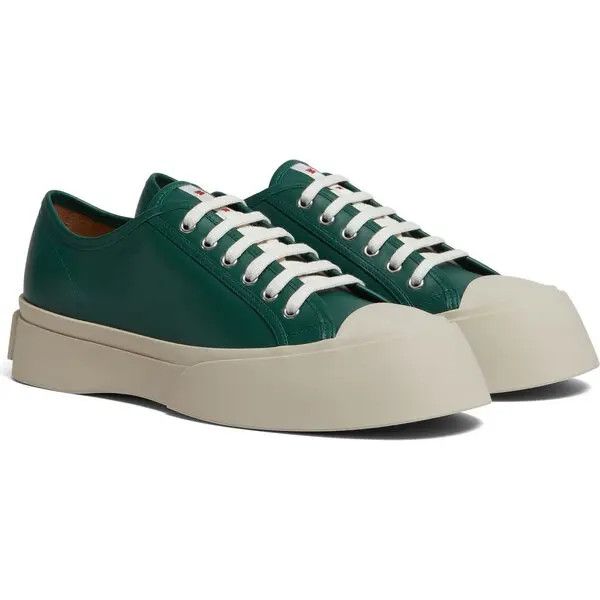Marni o1w1db11025 Pablo Low Top Sneakers in Green Size US 7 / EU 40 - 3 Thumbnail