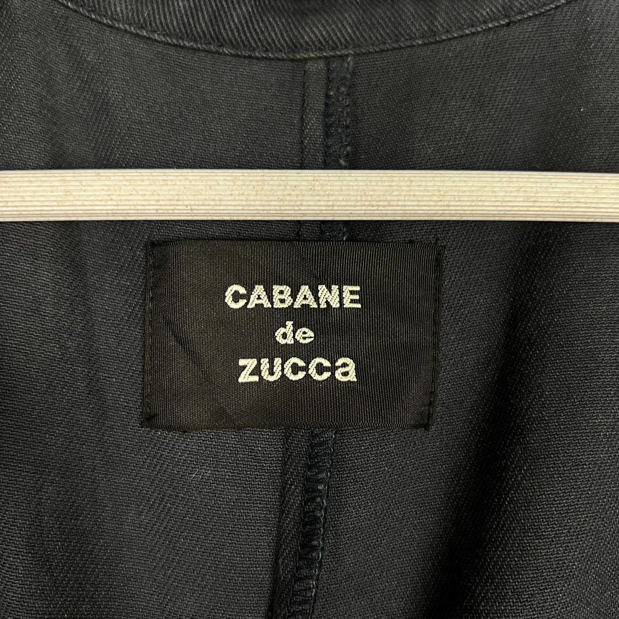 CABANE de ZUCCa 🔥 ZUCCA ISSEY MIYAKE INDIGO LONG JACKET Size US S / EU 44-46 / 1 - 14 Thumbnail