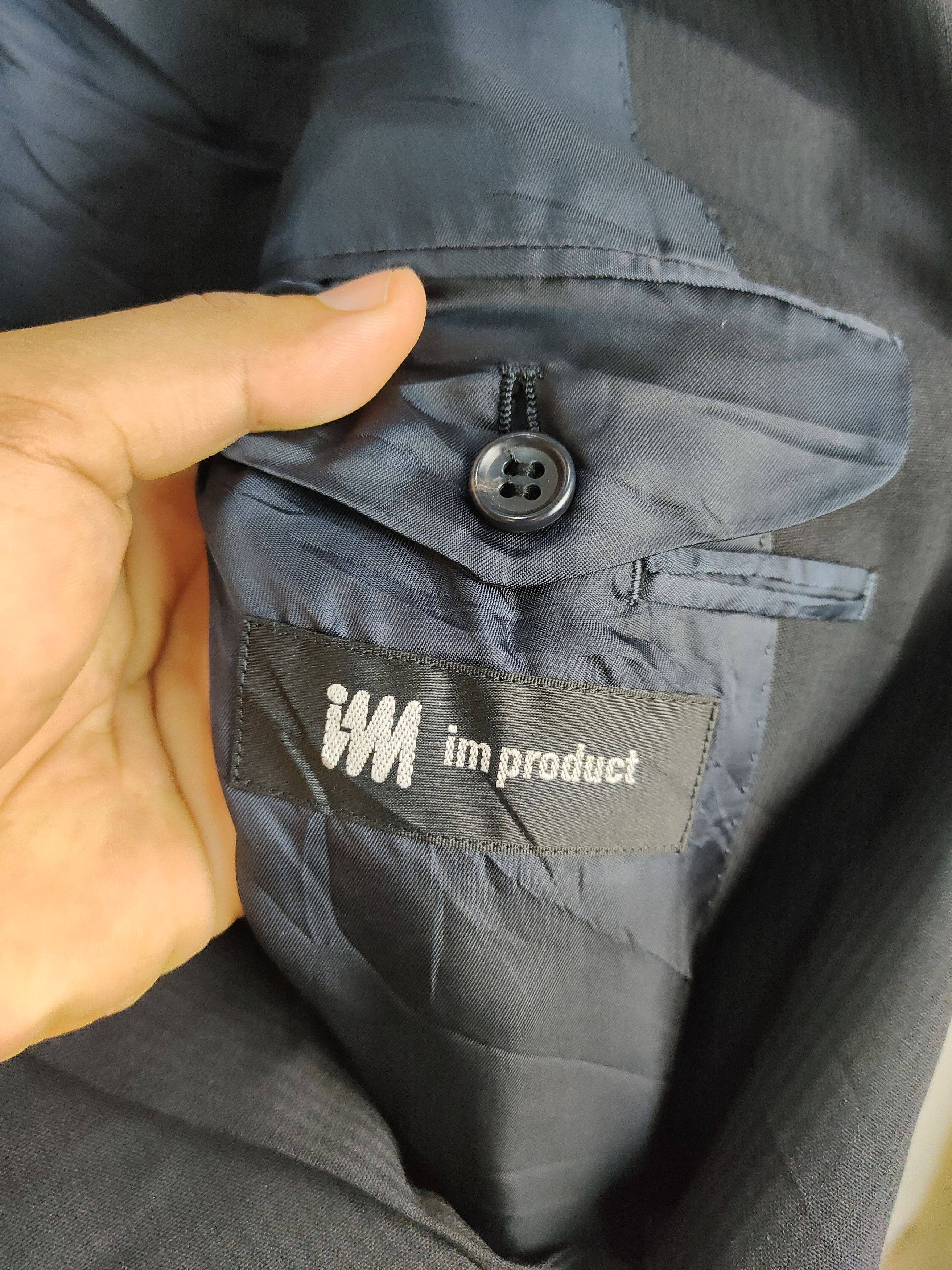 Issey Miyake IM Product By Issey Miyake Wool Blazer Size US L / EU 52-54 / 3 - 3 Thumbnail