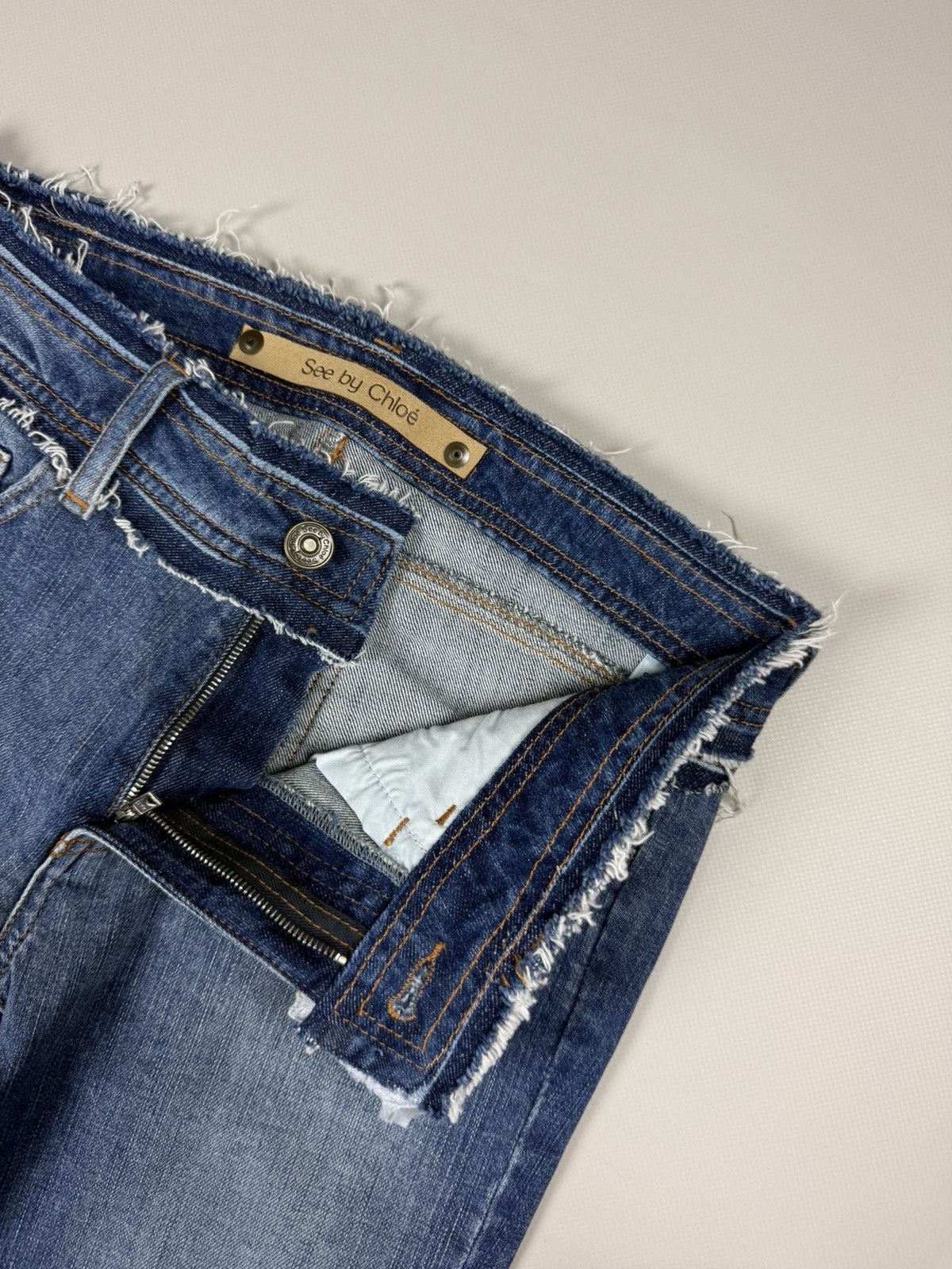 Chloe × See by Chloe See By Chloe Ladies Designer Denim Jeans Size 26 Size 26" / US 2 / IT 38 - 11 Thumbnail