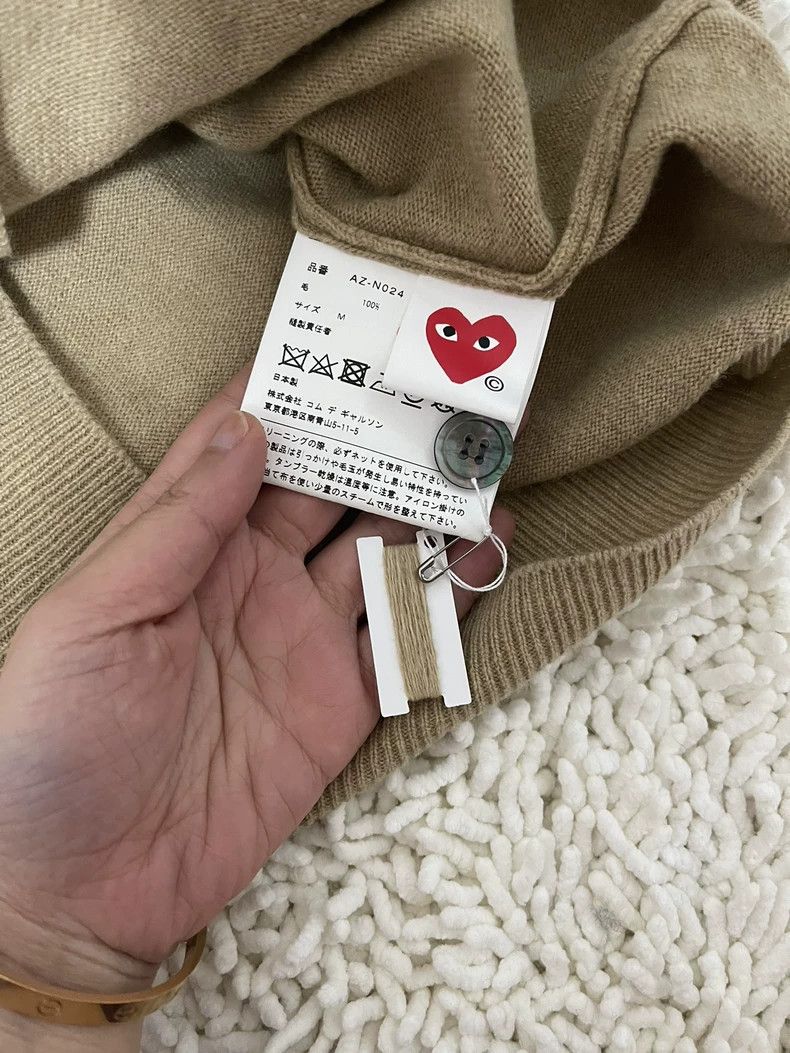 Comme des Garcons Comme Des Garcons Men's Classic Cardigan Camel Size US M / EU 48-50 / 2 - 4 Thumbnail