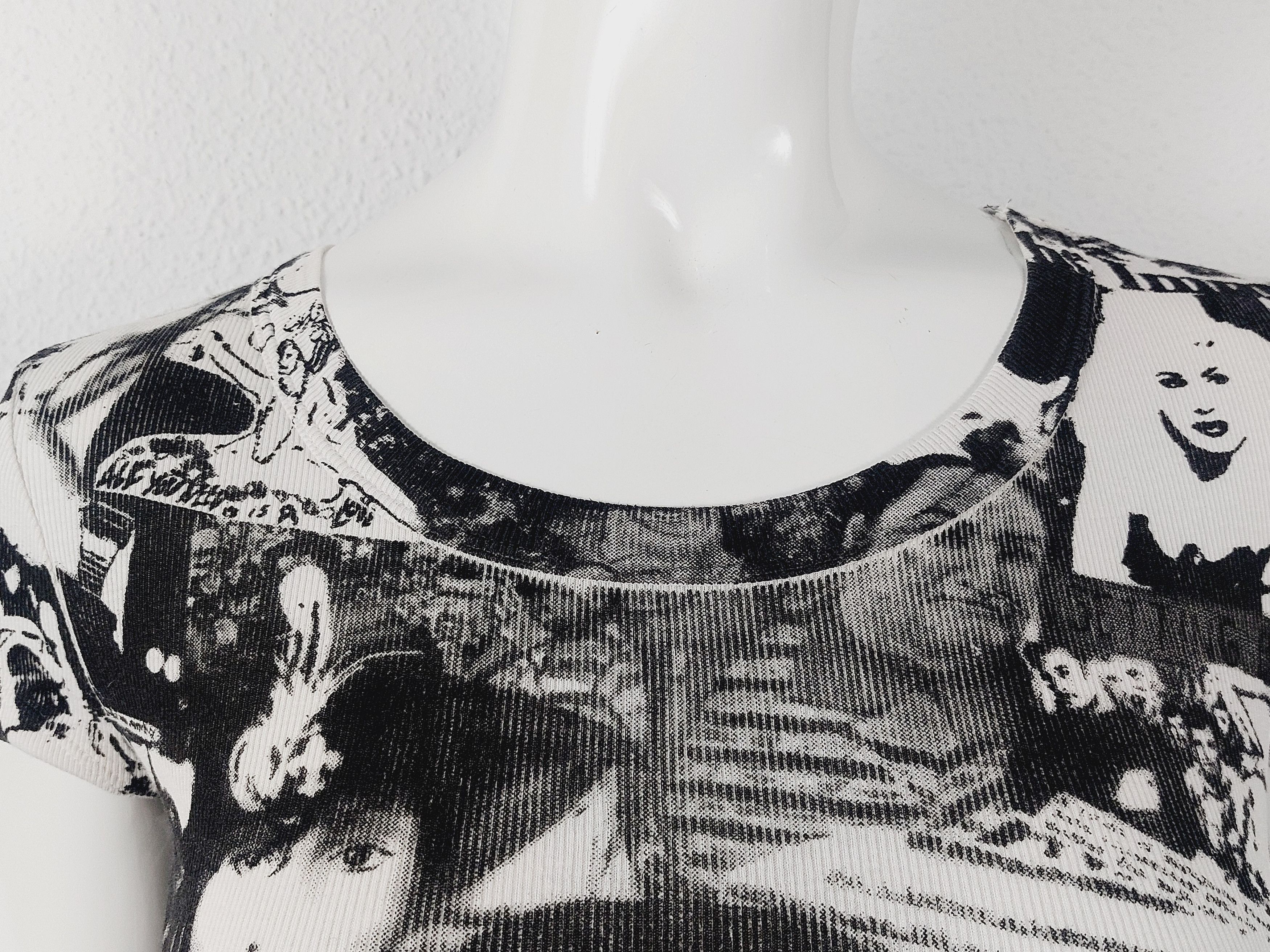 Dolce & Gabbana Dolce and Gabbana D&G Newspaper Faces Gazette Journal Top Size US S / EU 44-46 / 1 - 9 Thumbnail