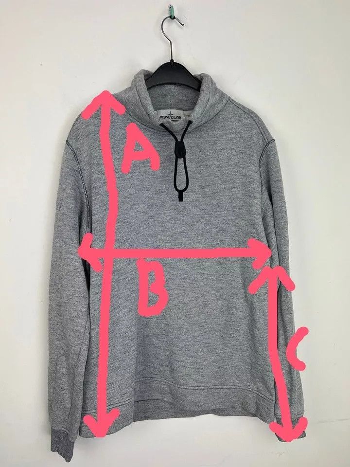 Stone Island Original STONE ISLAND Turtleneck Sweatshirt size L Size US L / EU 52-54 / 3 - 8 Thumbnail
