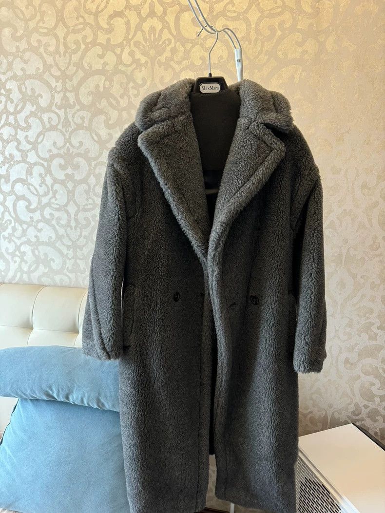Max Mara Max Mara Classic Grey Teddy Size S / US 4 / IT 40 - 2 Thumbnail