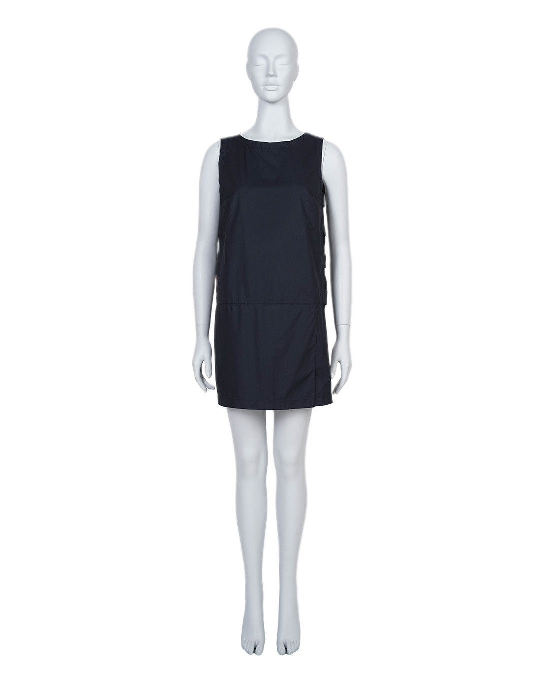Prada Prada S/S1999 Dark Navy Velcro Dress Size M / US 6-8 / IT 42-44 - 5 Thumbnail