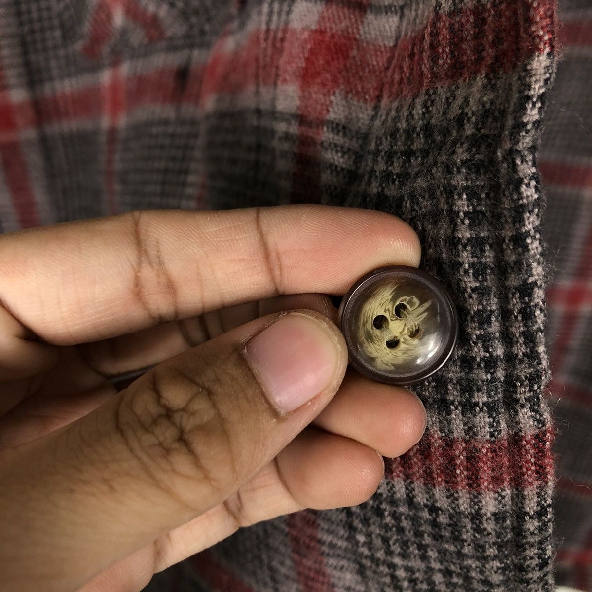 Japanese Brand 📌VINTAGE FLANNEL SHIRT JACKET TURNING POINT TARTAN DESIGN Size US L / EU 52-54 / 3 - 17 Thumbnail