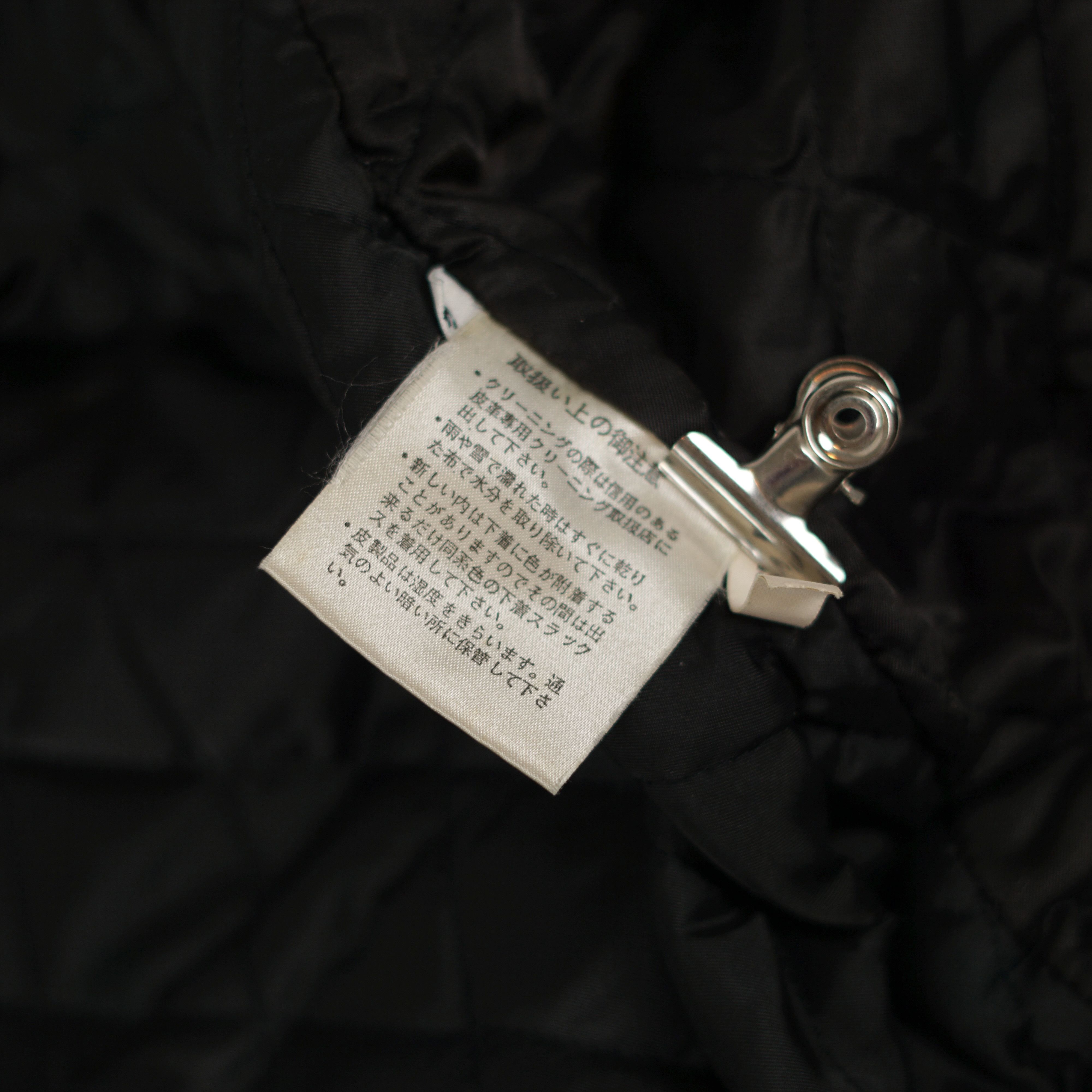 Kansai Yamamoto 90's Kansai Yamamoto / Genuine Leather Bomber Jacket Size US M / EU 48-50 / 2 - 9 Thumbnail