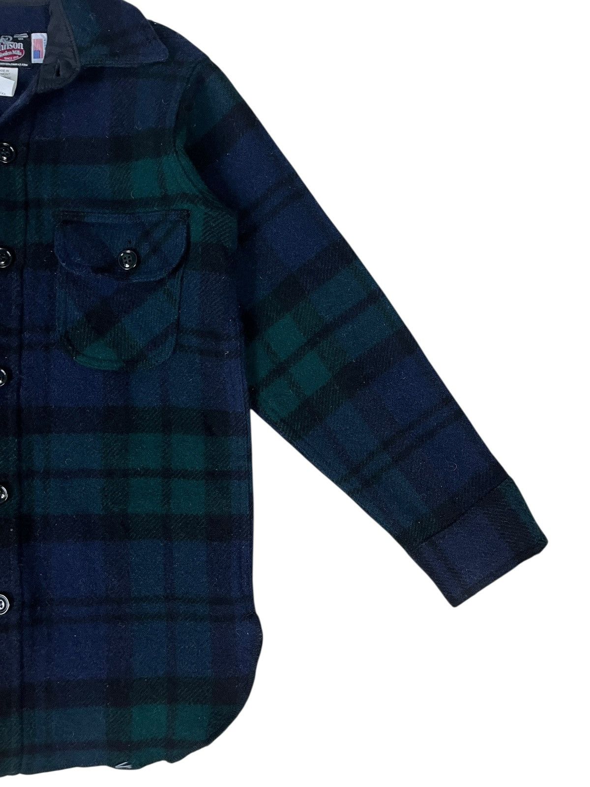 Flannel × Johnson Woolen Mills Plaid Flannel Wool Rugged Outdoor Handmade in Vermont USA Size US XS / EU 42 / 0 - 4 Thumbnail