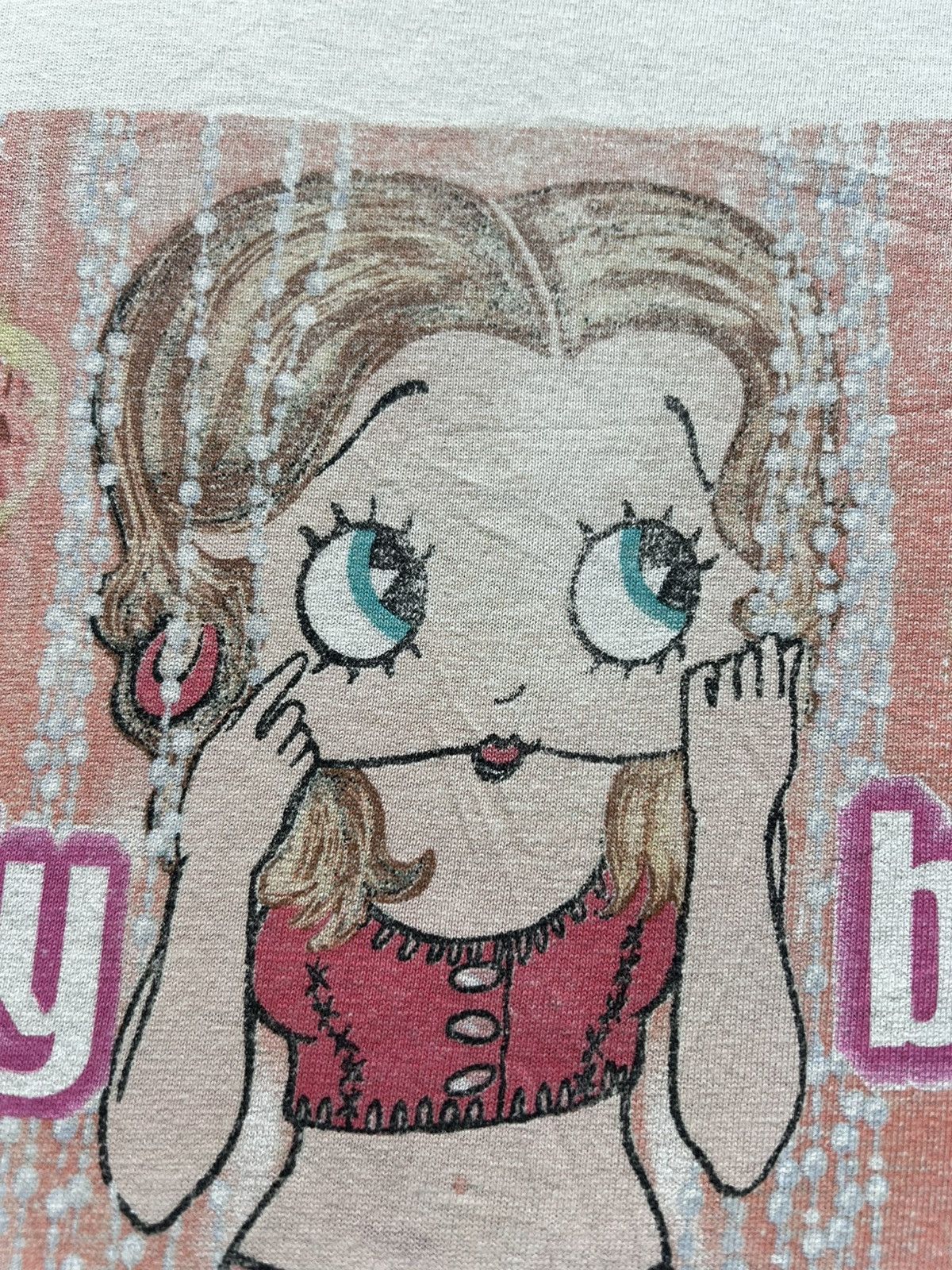 Vintage 2000 Betty Boop I Did It Again Britney Spears Tee Shirt Size US M / EU 48-50 / 2 - 5 Thumbnail