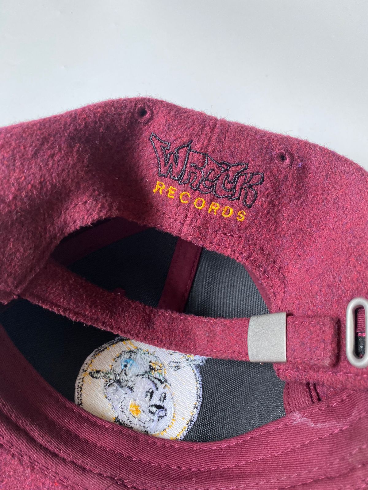 Band Tees × Rap Tees Wreck NY Record Label wool snapback Size ONE SIZE - 5 Thumbnail