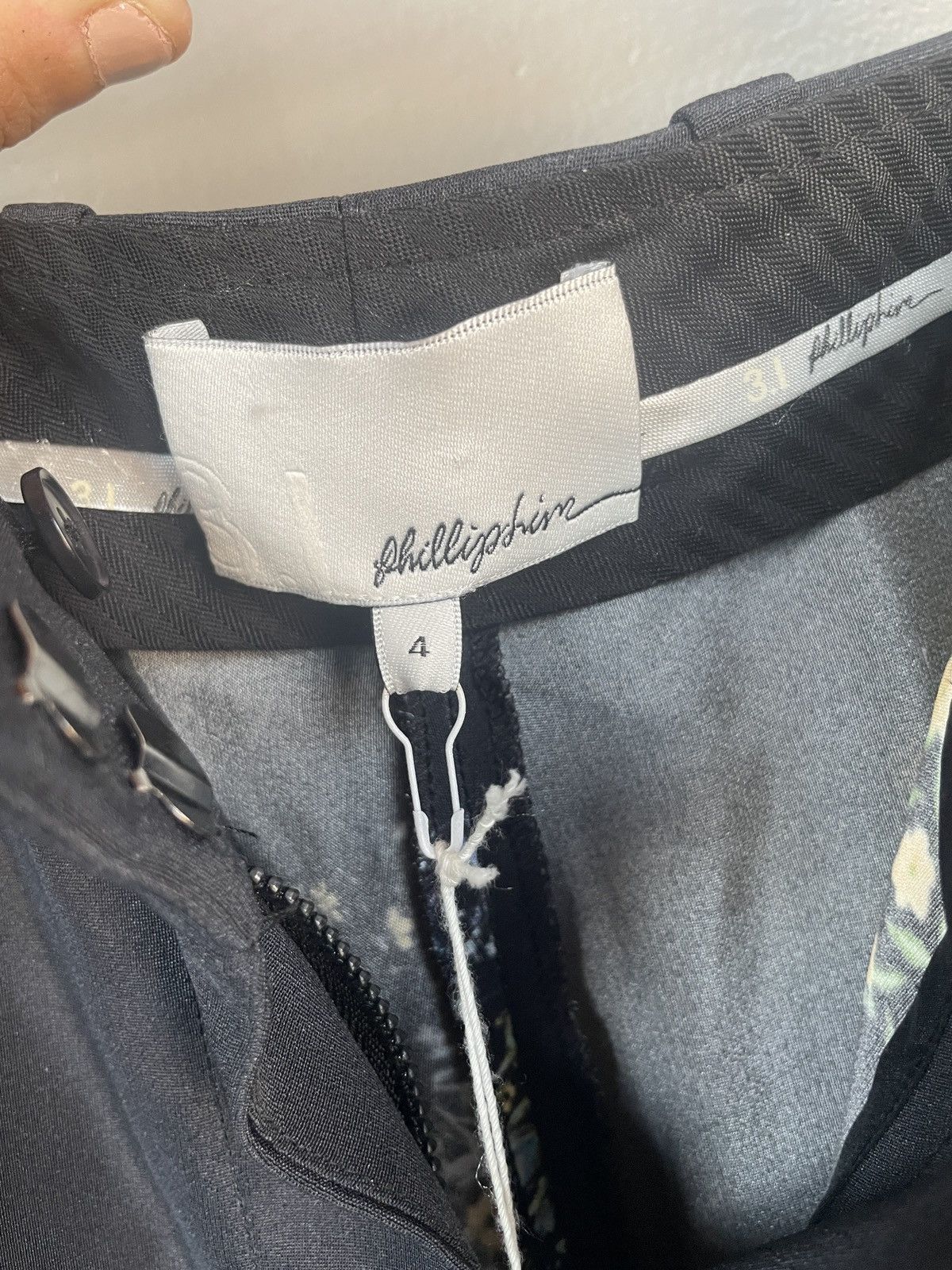 3.1 Phillip Lim Silk Florette Trouser Size 27" / US 4 / IT 40 - 5 Thumbnail