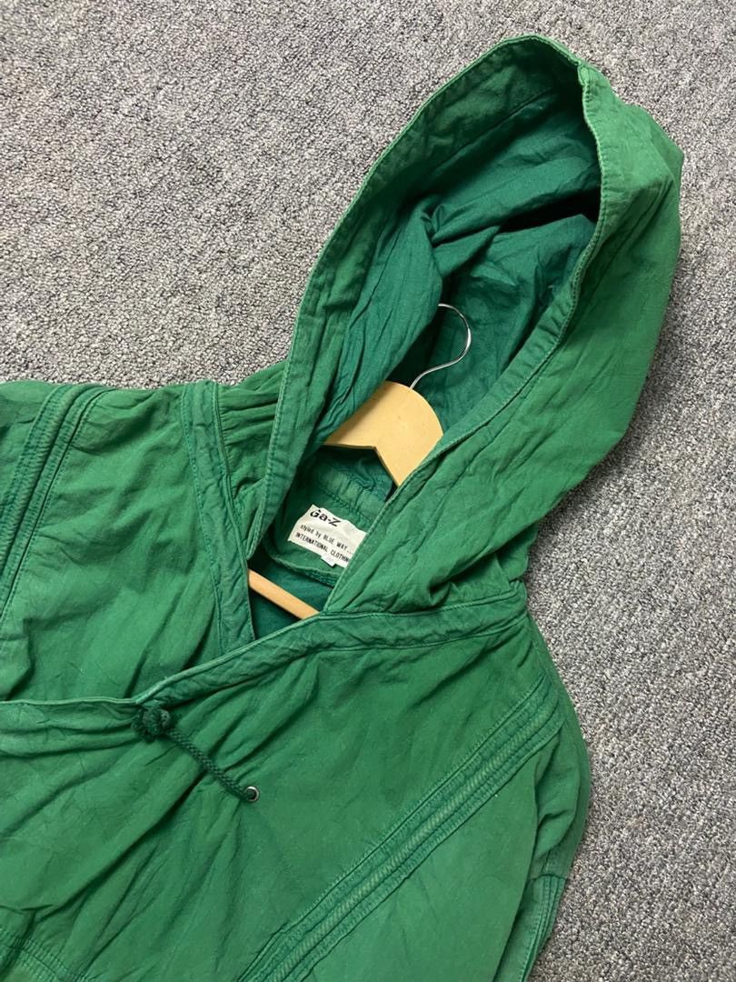 Japanese Brand Ga-Z by Blue Way Anorak Style Pullover Jacket (191) Size US L / EU 52-54 / 3 - 6 Thumbnail