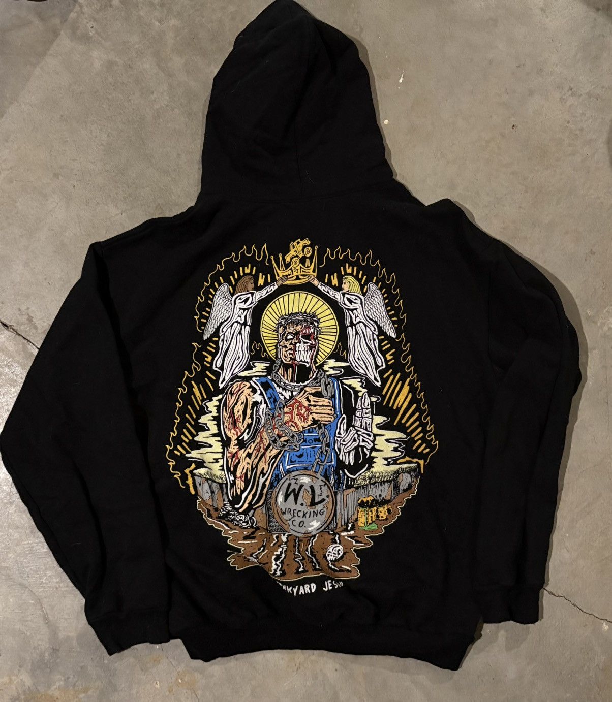 Billy Hill Junkyard Jesus Hoodie Size US XXL / EU 58 / 5 - 1 Thumbnail