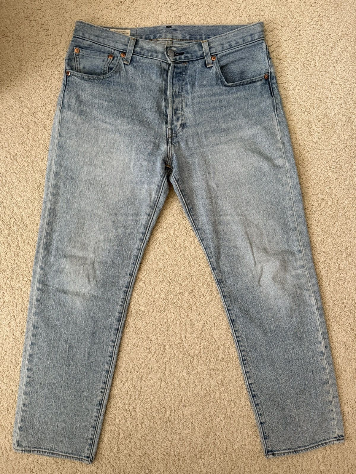 Levi's × Levi's Vintage Clothing × Vintage Levi's 501 93 Straight Leg Jeans THISTLE SUBTLE Size 30 x 30 Size US 30 / EU 46 - 1 Thumbnail