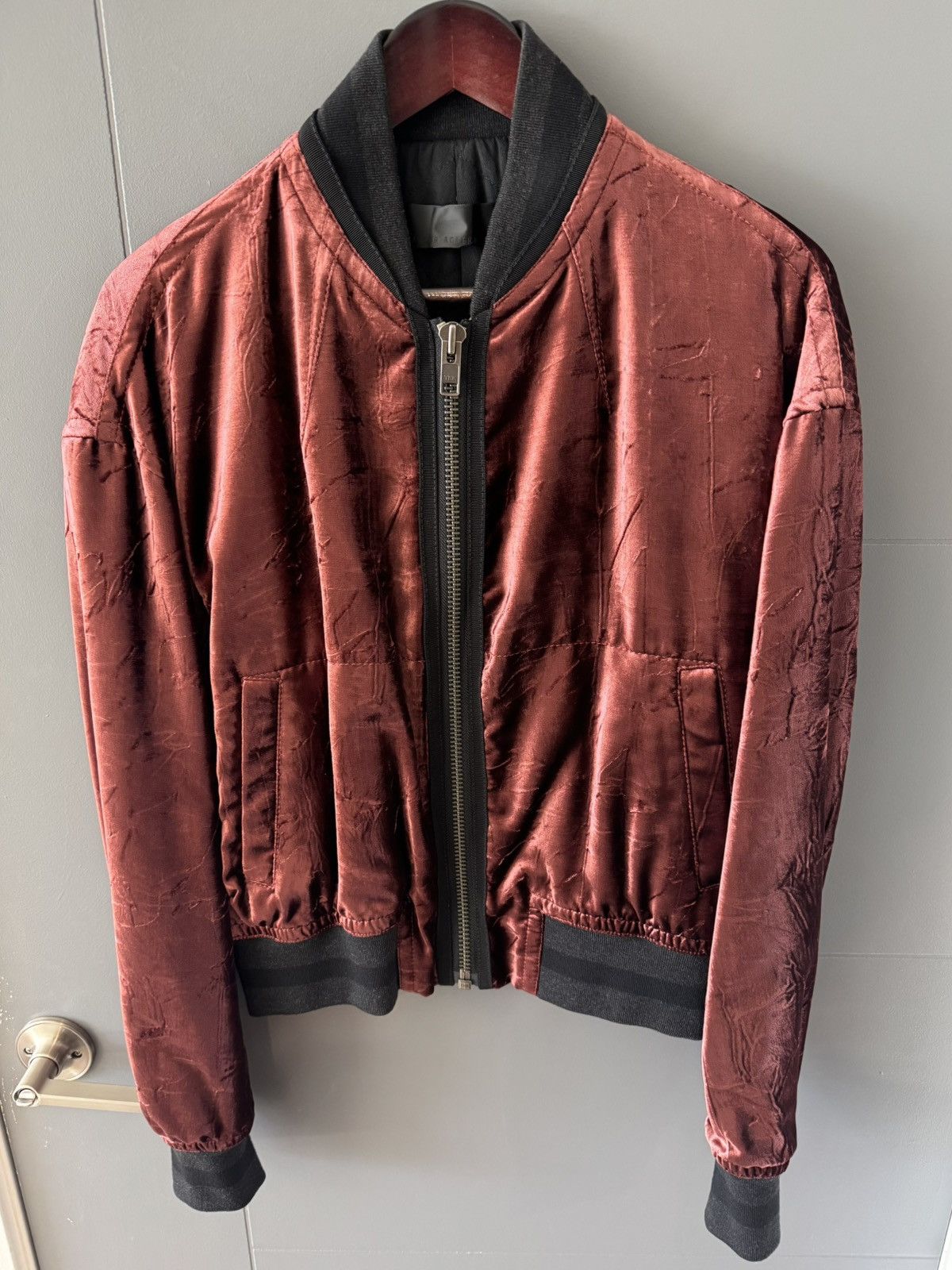 Haider Ackermann FW17 Tiziano Velvet Bomber Jacket Size US M / EU 48-50 / 2 - 3 Thumbnail