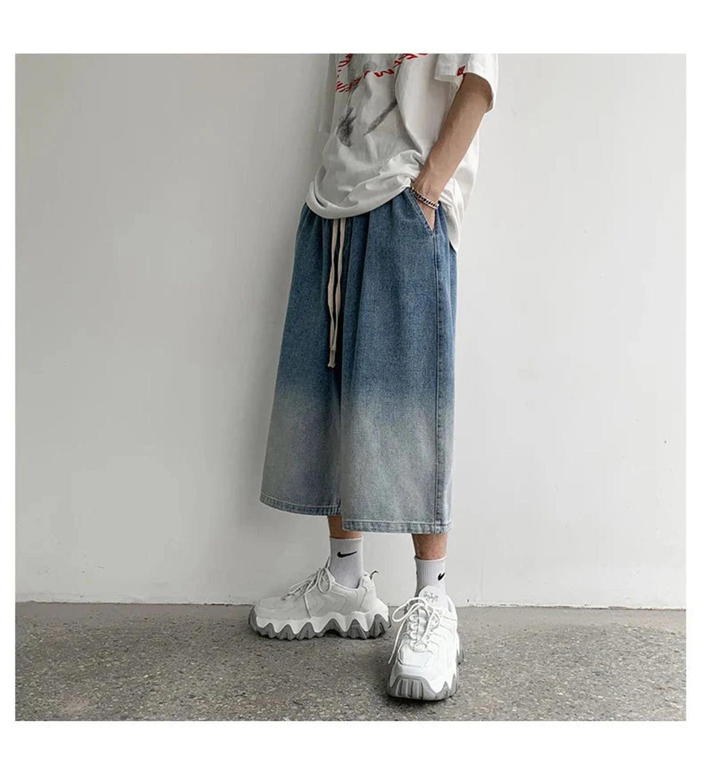 Other Gradient Baggy Jorts Size US 32 / EU 48 - 6 Thumbnail