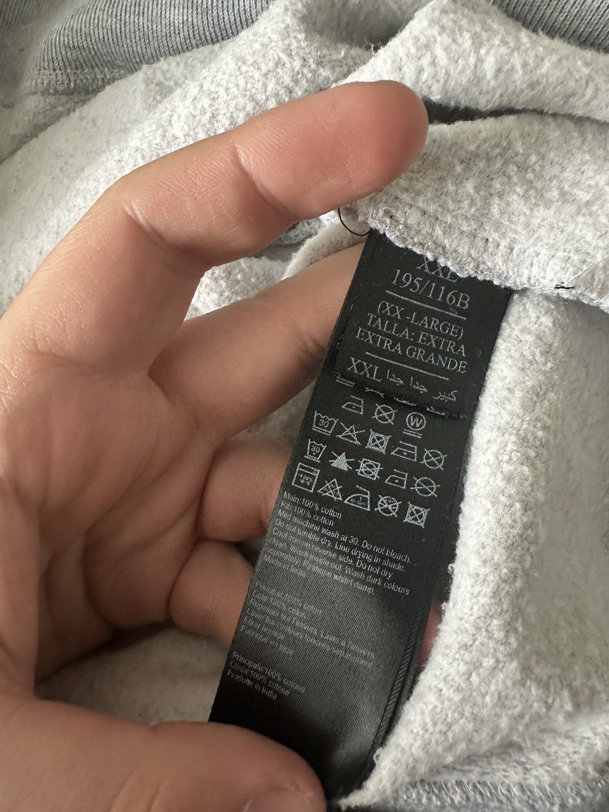 Allsaints All Saint Vintage Oldmoney Grey Sweatshirt luxury Size US XXL / EU 58 / 5 - 6 Thumbnail