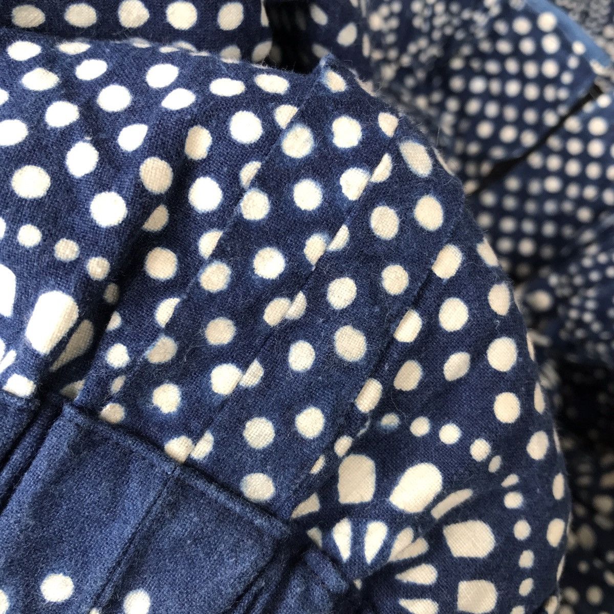 Indigo × Japanese Brand × Kapital Japanese Traditional Vintage Indigo Boro Fabric Jacket Size US M / EU 48-50 / 2 - 12 Thumbnail