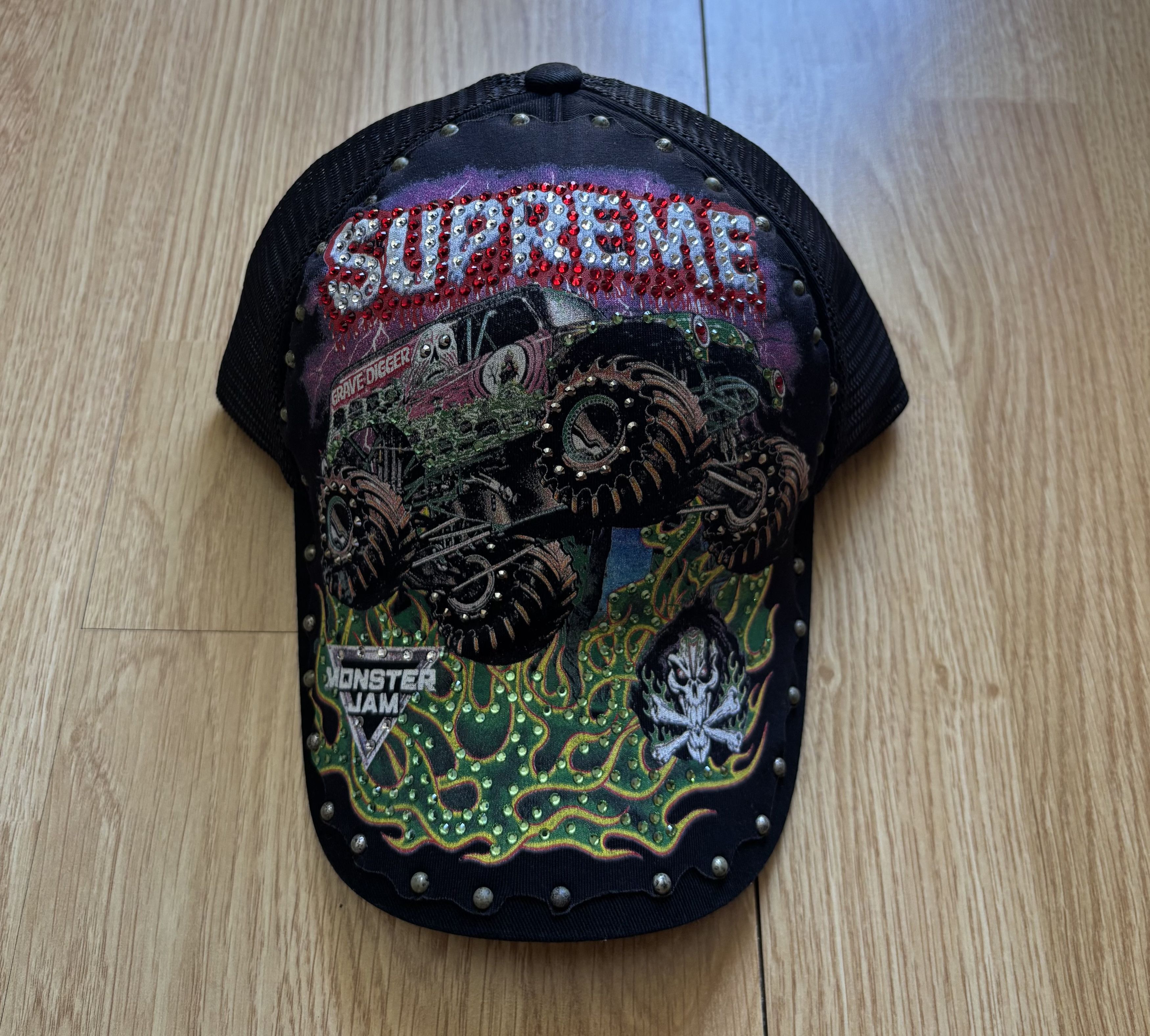 Supreme Gradient Jacquard Denim Mesh Back 5-Panel | Grailed