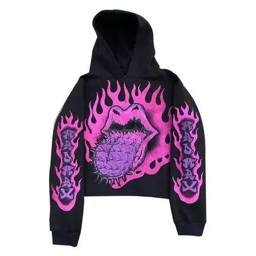 Aran Isles Knitwear × Japanese Brand Hip Hop Gothic Sweatshirt Size US L / EU 52-54 / 3 - 3 Thumbnail