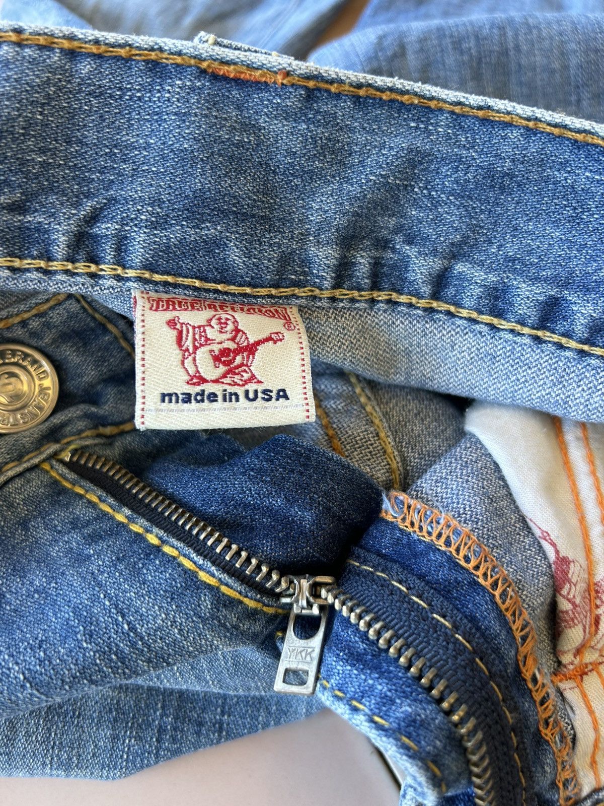 True Religion True Religion Joey Big T Bootcut Flare Jean Size US 30 / EU 46 - 13 Thumbnail