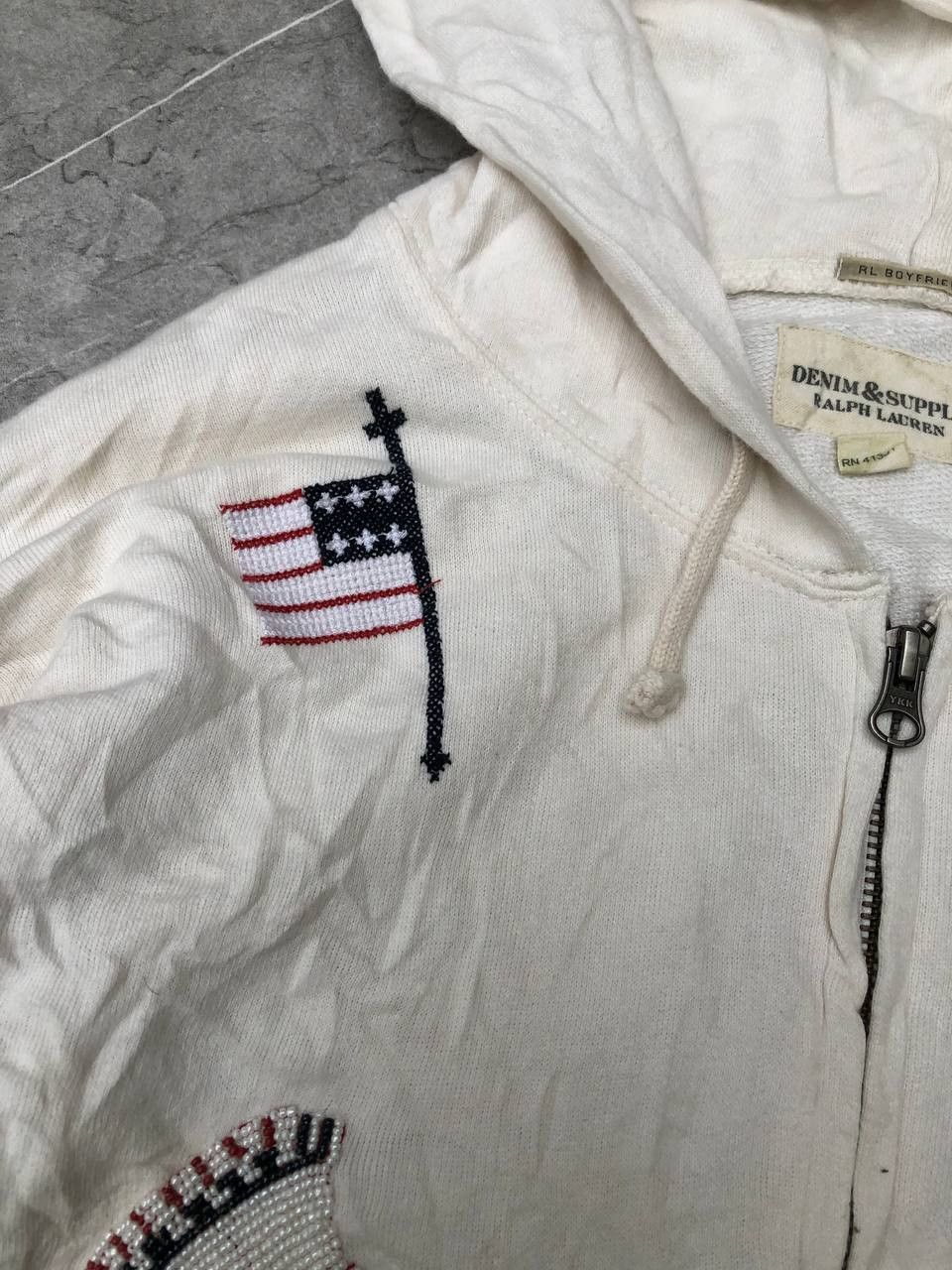 Denim & Supply Ralph Lauren Denim & Supply Ralph Lauren Zip Hoodie Size US S / EU 44-46 / 1 - 5 Thumbnail