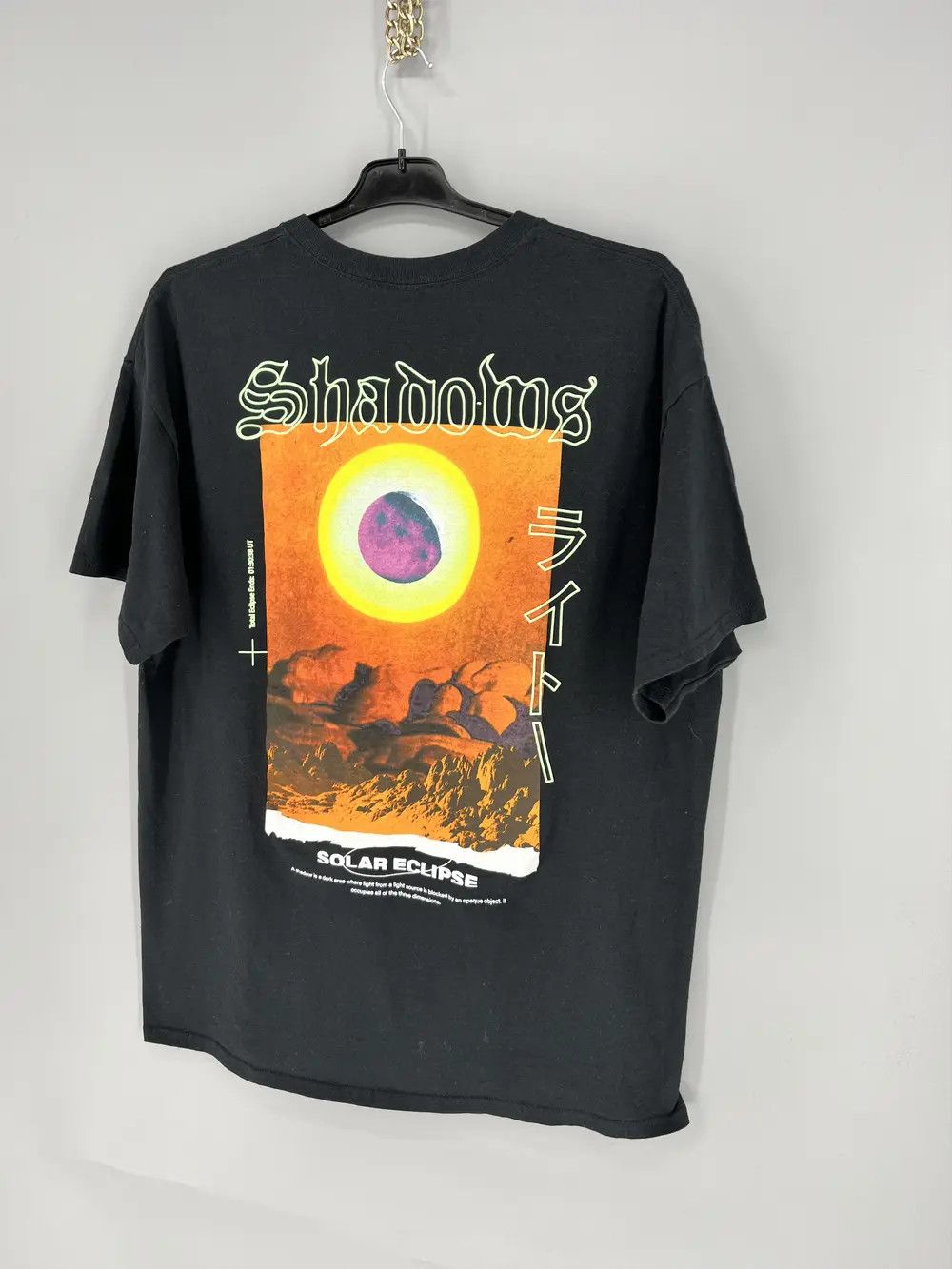 Empyre EMPYRE T-Shirt Mens Sz L Black Shadows Streetwear Sryle Size US XL / EU 56 / 4 - 3 Thumbnail