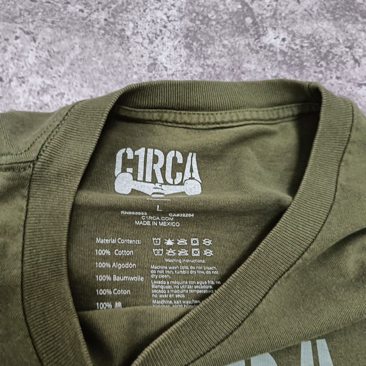 C1RCA Vintage 00s Circa Combat Skateboarding tee wheels sk8 y2k og Size US L / EU 52-54 / 3 - 6 Thumbnail