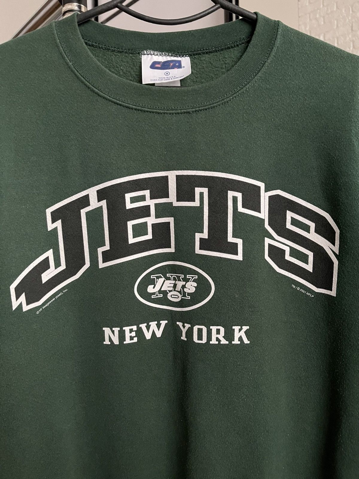 NFL New York Jets NY Vintage Sweatshirt Crewneck NFL Logo Size US M / EU 48-50 / 2 - 6 Thumbnail