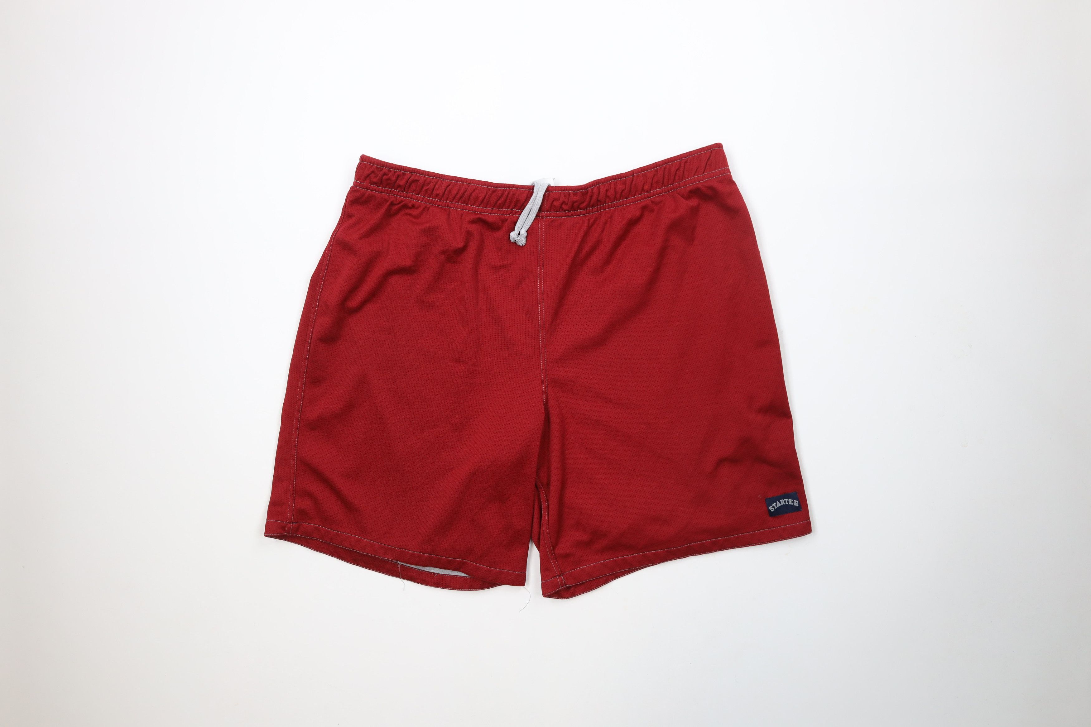Starter × Vintage Vintage 90s Starter Box Logo Above Knee Reversible Shorts Size US 34 / EU 50 - 1 Thumbnail
