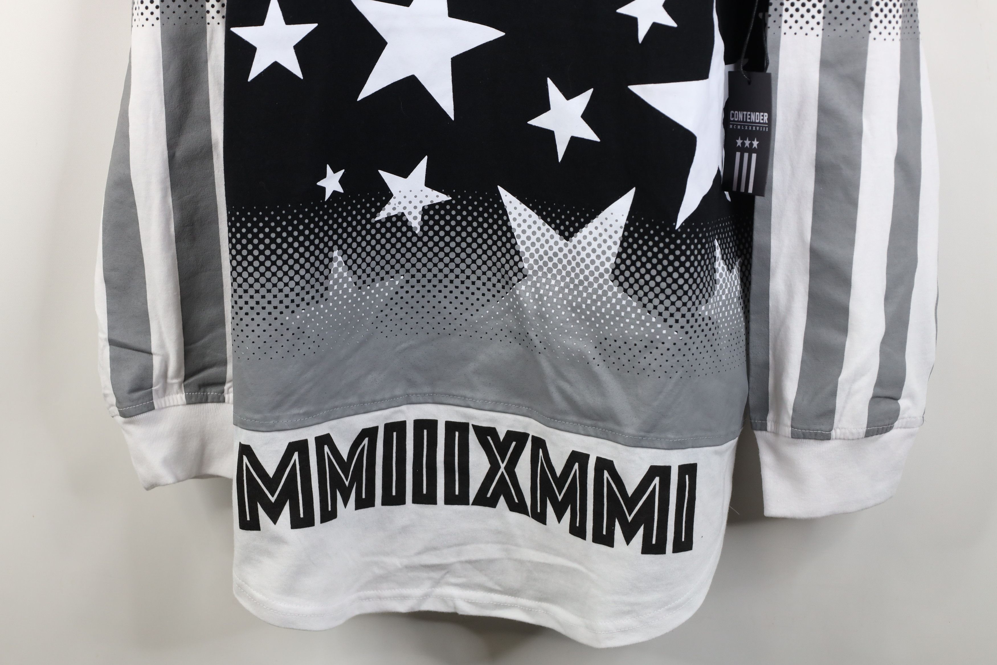 Vintage Deadstock Vintage Y2K Streetwear Flag Long Sleeve T-Shirt Size US XXL / EU 58 / 5 - 3 Thumbnail
