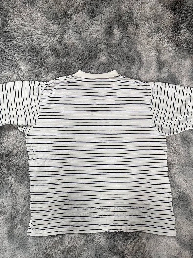 Balenciaga Balenciaga Striped Polo Short Sleeve Size US S / EU 44-46 / 1 - 6 Thumbnail