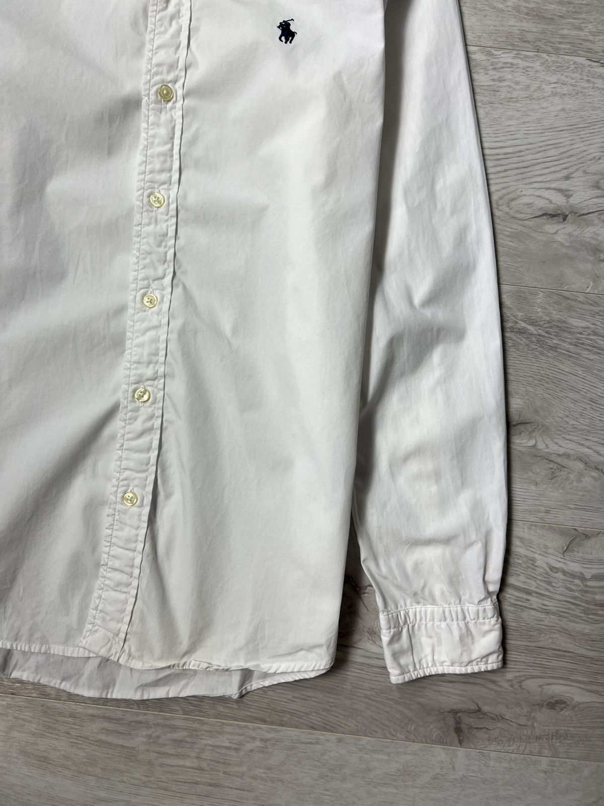 Polo Ralph Lauren Polo Ralph Lauren White Long Sleeve Button Up Shirt Size US S / EU 44-46 / 1 - 5 Thumbnail