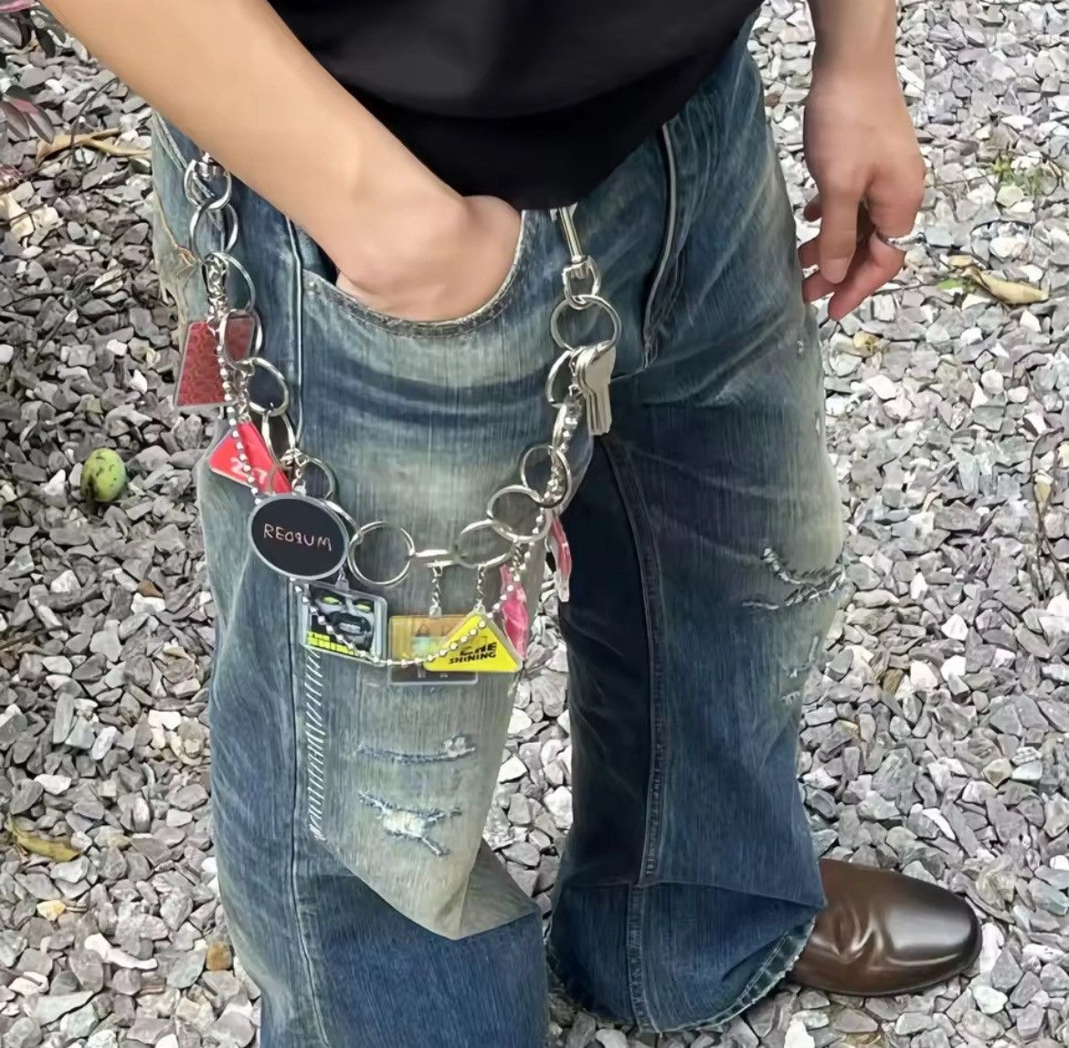 Other Vintage Horror Film Keychain Wallet Chain Size ONE SIZE - 1 Thumbnail