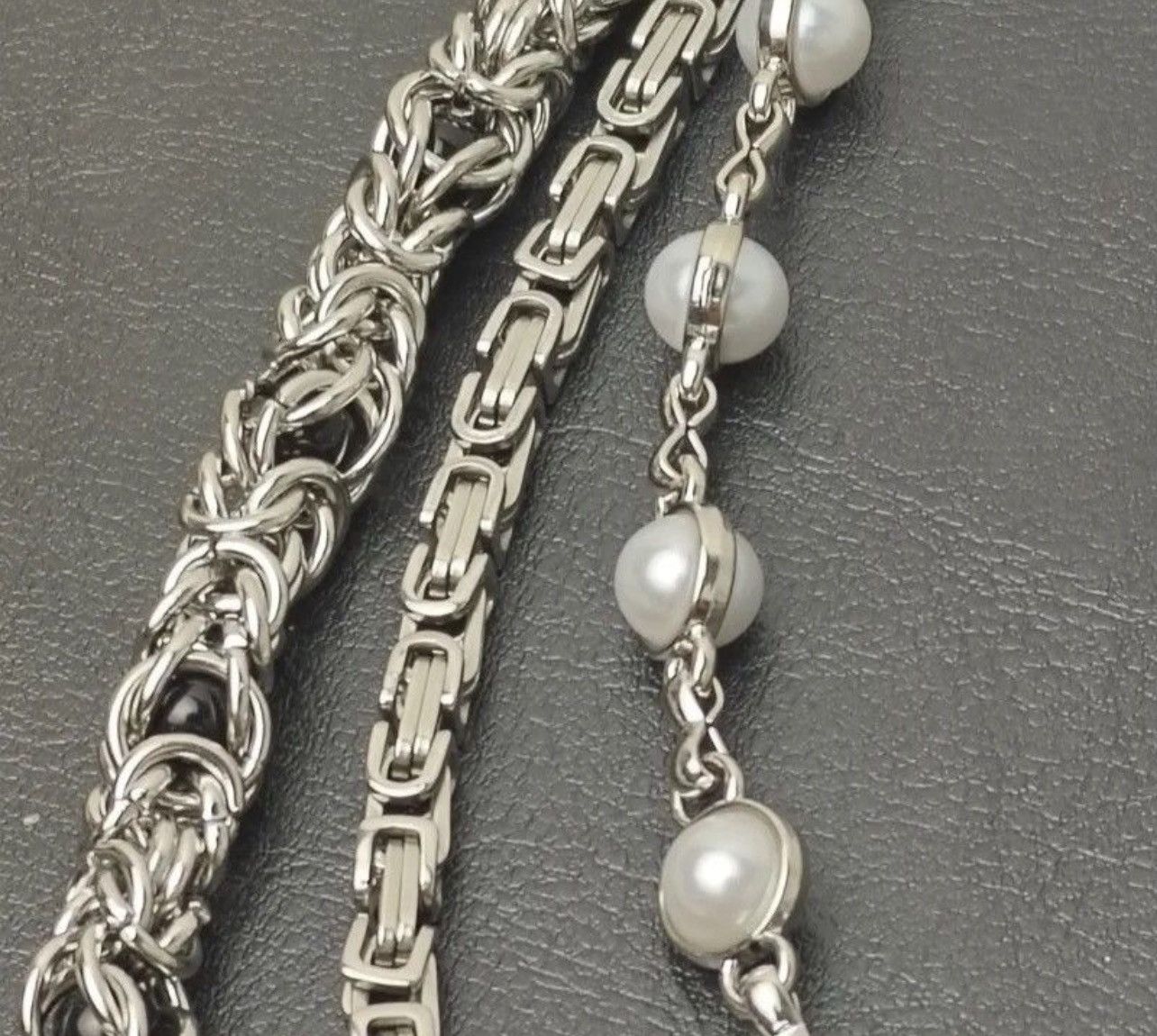 Japanese Brand × Jewelry 2 Layer Natural Echo Pearled Wallet Chain Size ONE SIZE - 3 Thumbnail