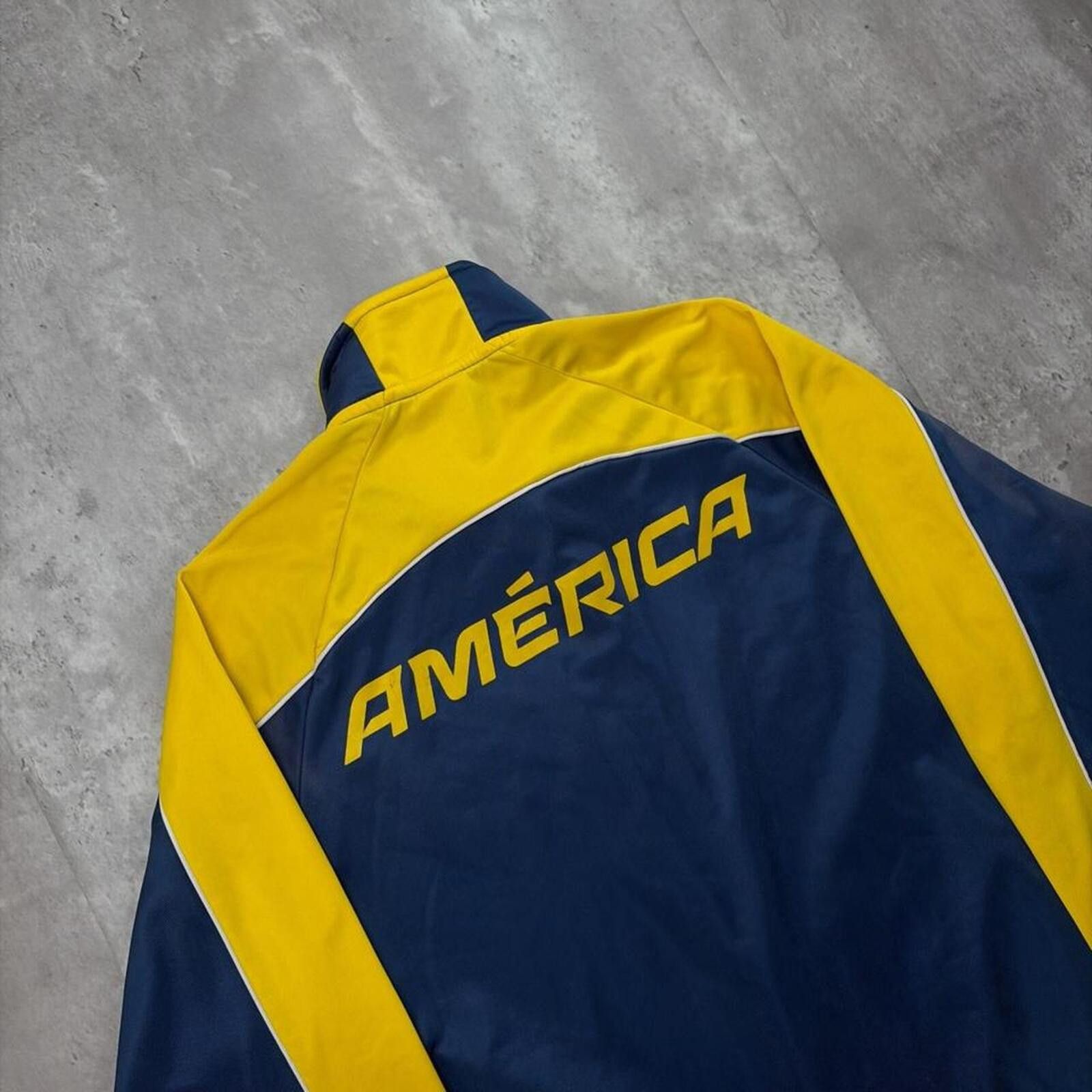 Other Y2K Navy Club America Liga Mx Faded Track Jacket Size US S / EU 44-46 / 1 - 4 Thumbnail