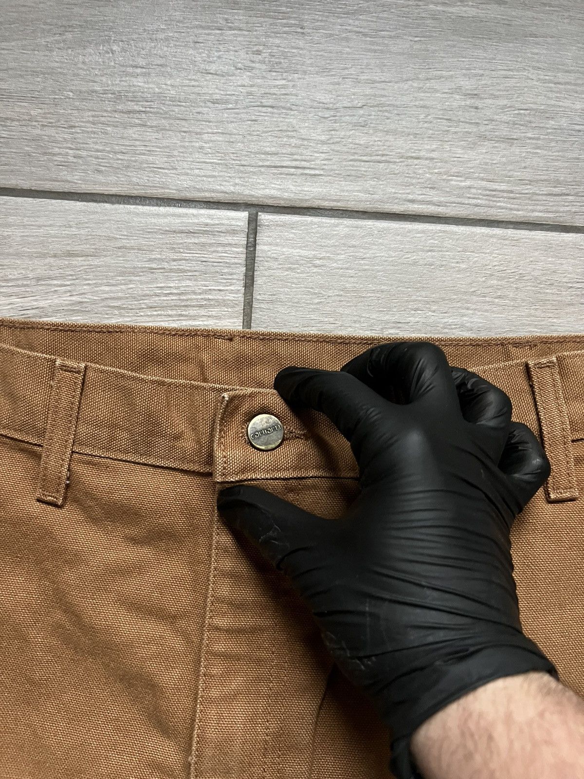 Carhartt Vintage 90s Blanket Lined Carhartt Work Big Pants 44/30 Size US 44 / EU 60 - 10 Thumbnail