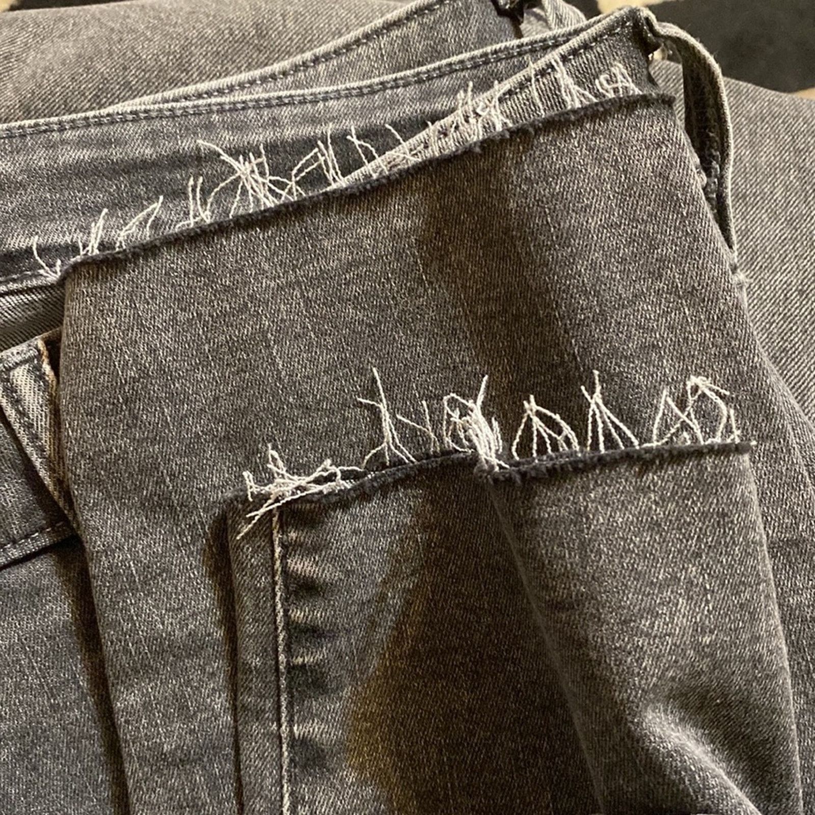 Gap Gap Universal Jegging Contoured Sky High Skinny Grey Jeans Size 42" / US 20 - 9 Thumbnail