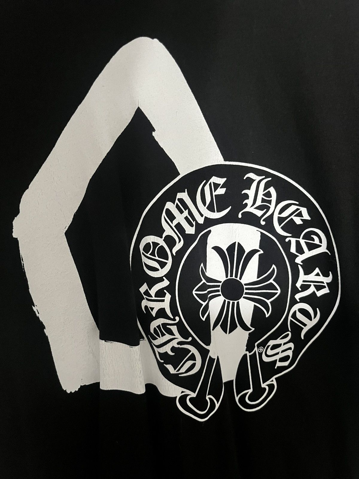 Chrome Hearts × Comme des Garcons Chrome Hearts x COMME des GARCONS T shirt Size US XL / EU 56 / 4 - 3 Thumbnail