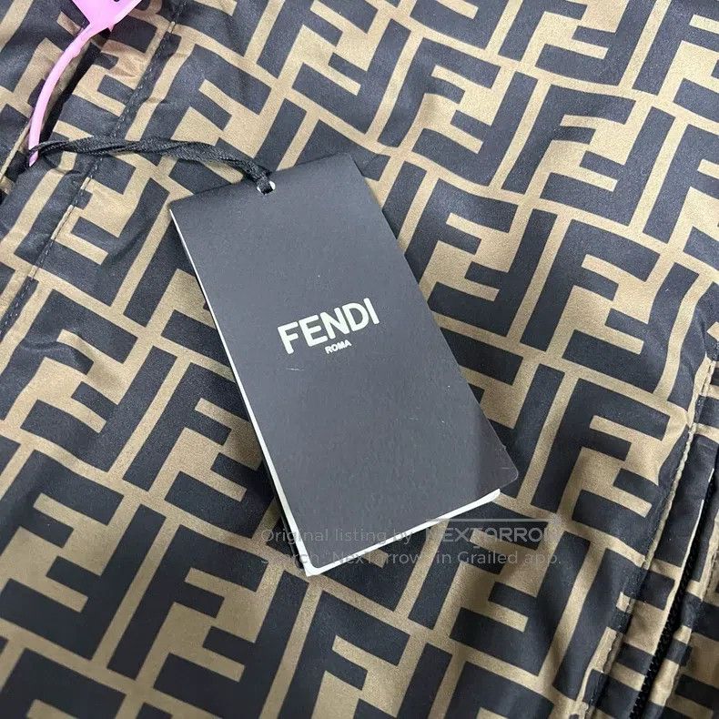 Fendi Fendi Double F Monogram Down Jacket, Essential for Fall/Wi Size US M / EU 48-50 / 2 - 5 Thumbnail