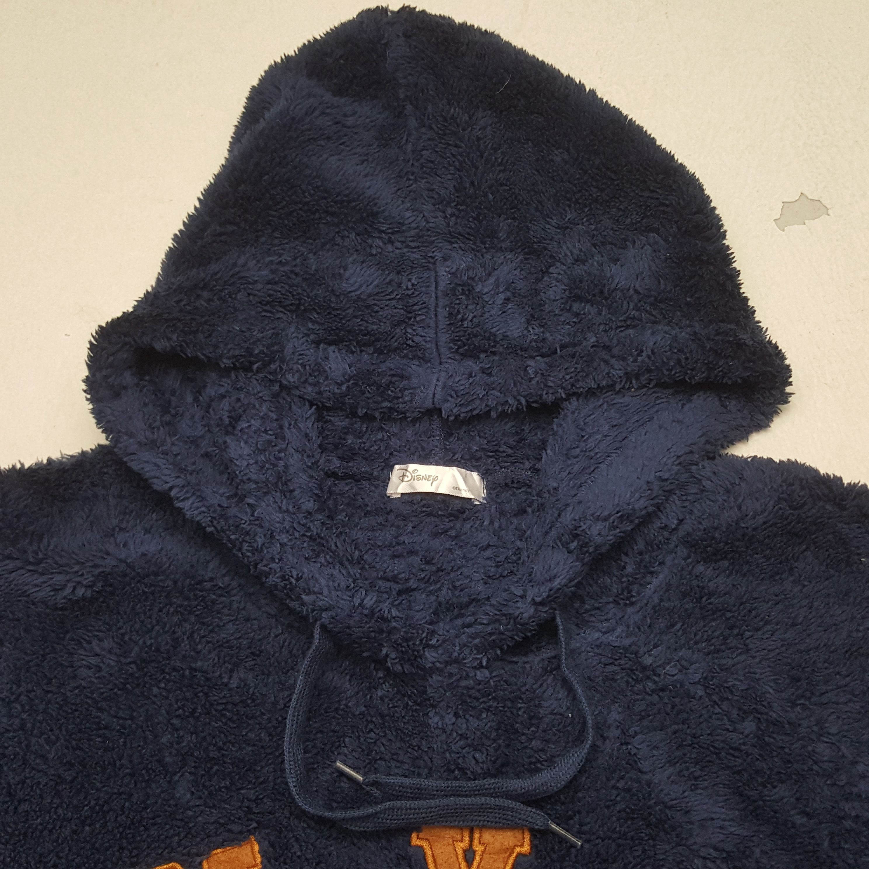 Disney × Mickey Mouse × Vintage Vintage N.Y.C Mickey Mouse American Cartoon Fleece Hoodies Size US S / EU 44-46 / 1 - 4 Thumbnail